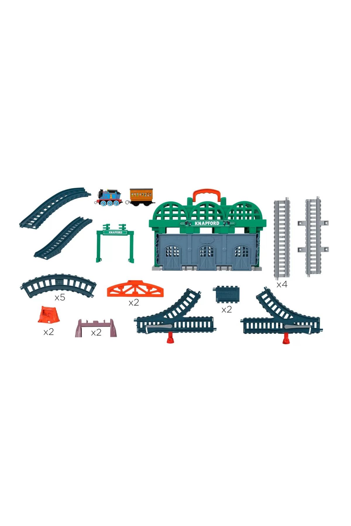 mattel-Thomas Knapford Train Motorized Playset 5