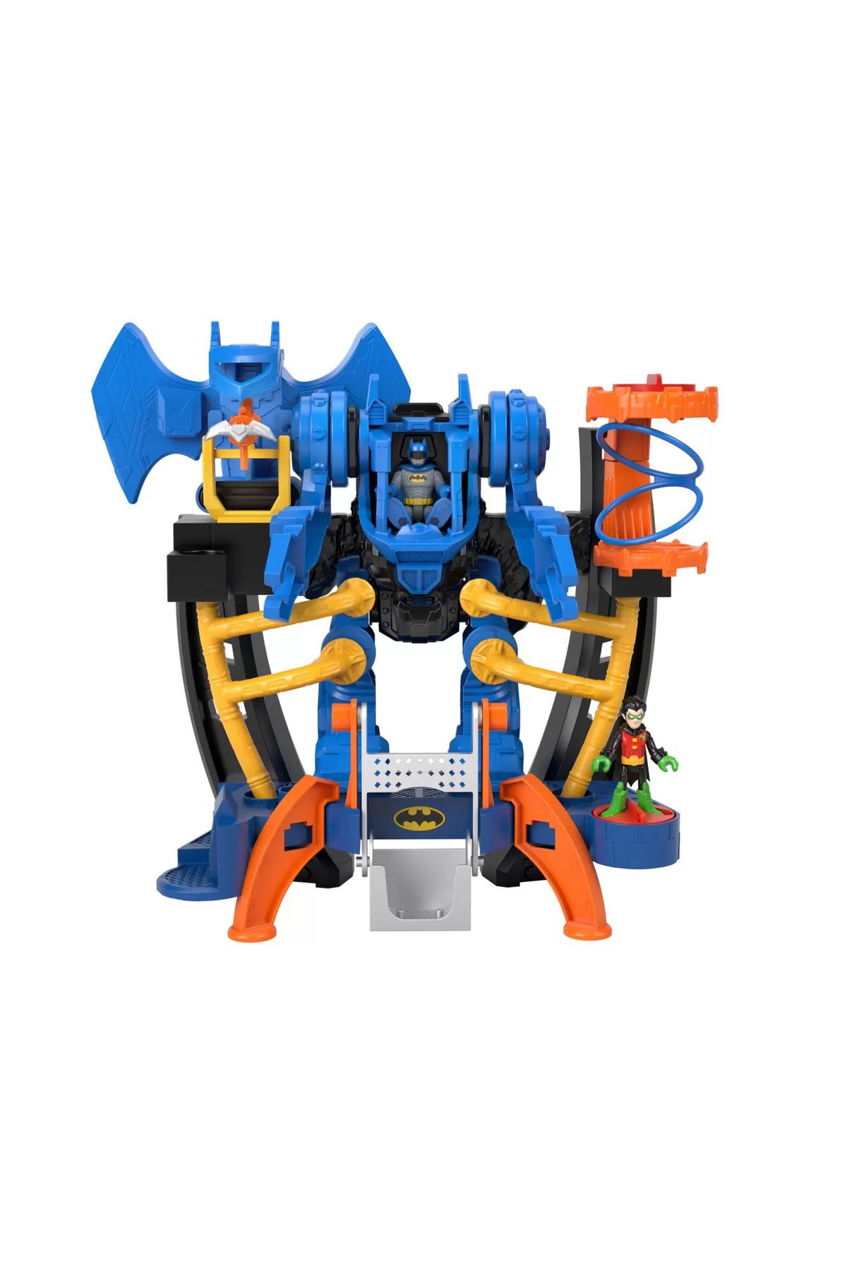 mattel-Fisher Price Imaginext DC Super Friends Batman Robot and Command Center 4
