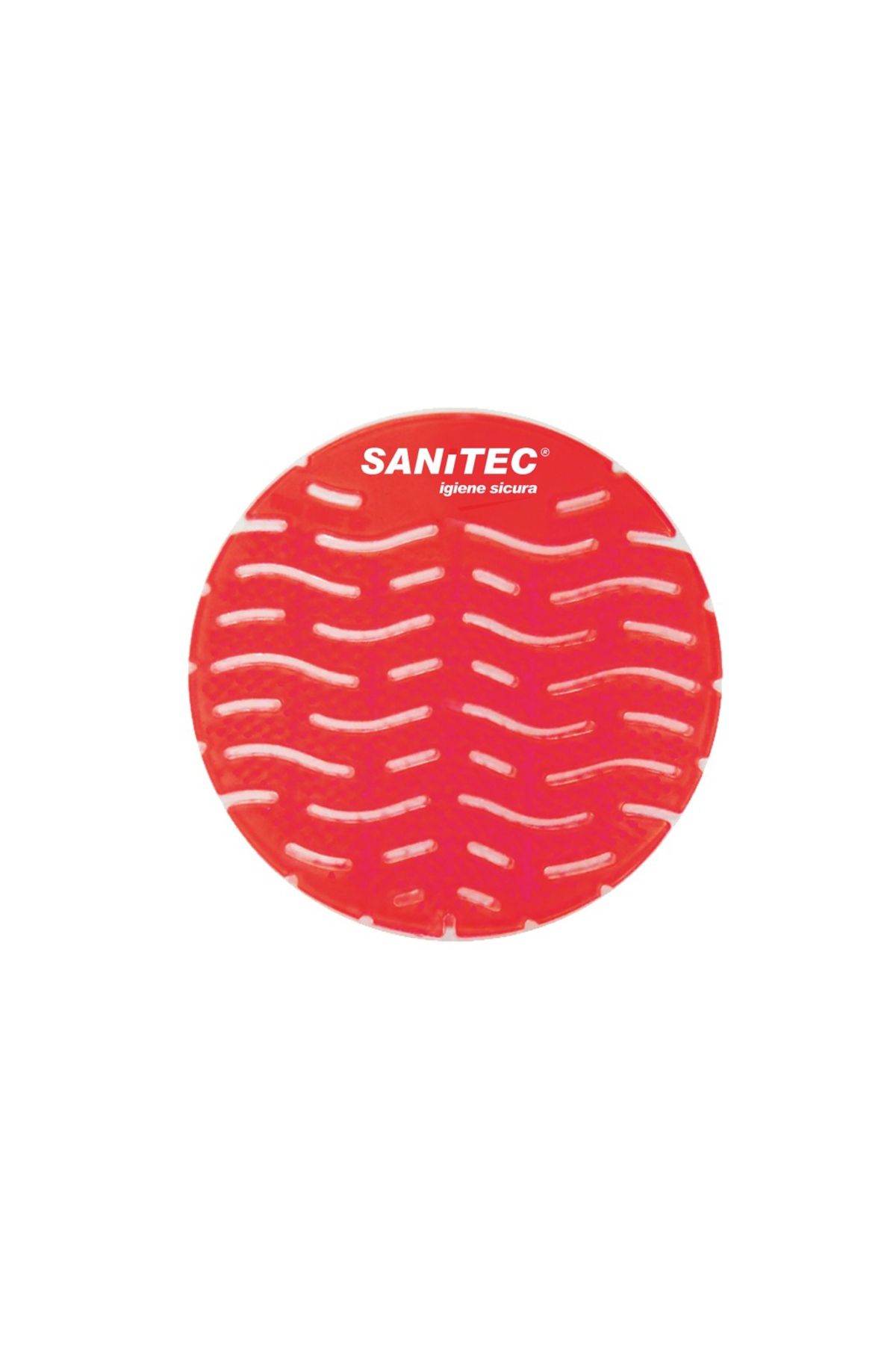 SANITEC Sită Parfumată Pentru Pisoar Din Silicon, Roșie, - One Size