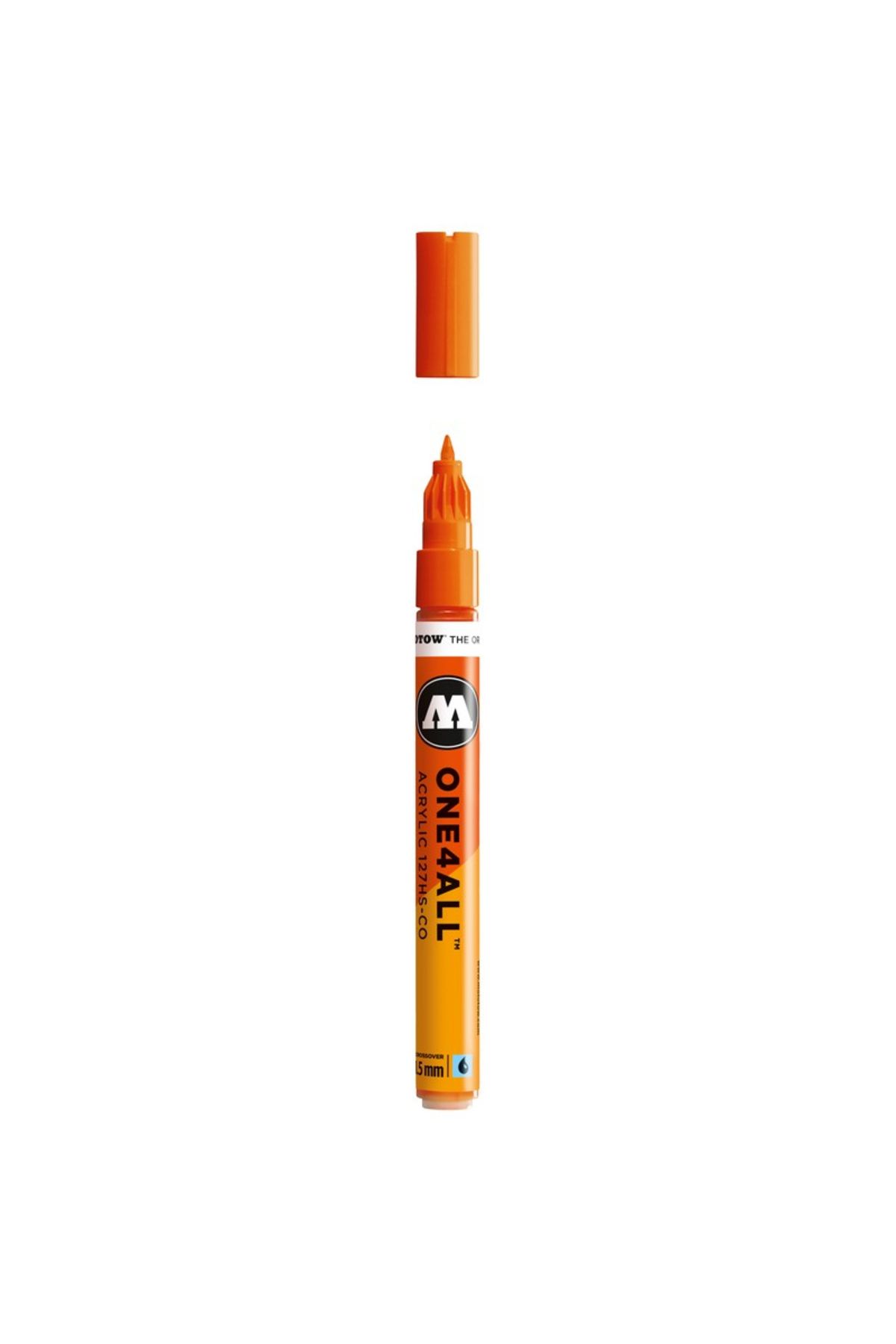 Molotow-Marker acrilic Molotow One4All127HS-CO1,5mm DARE orange 3