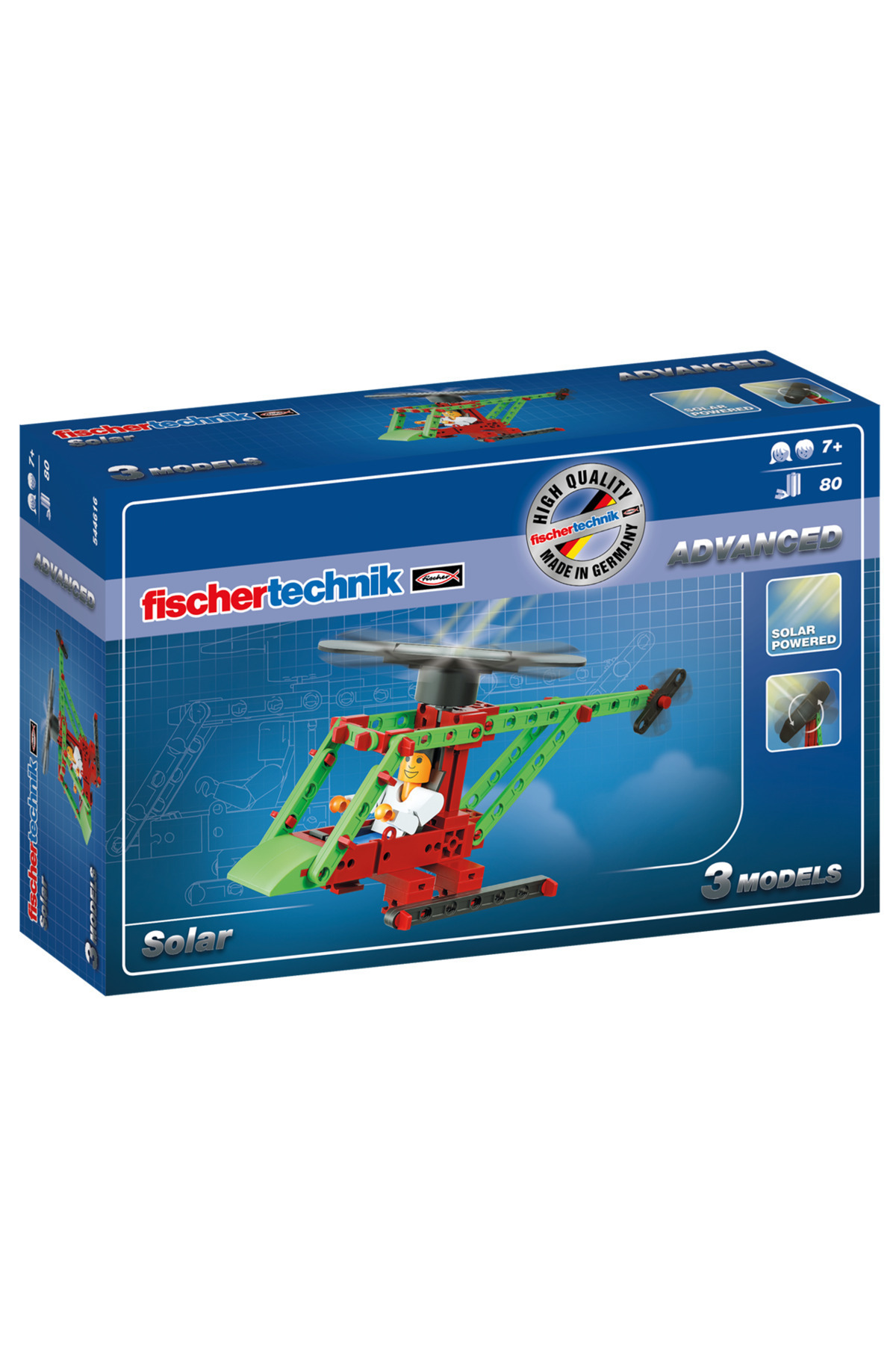 Fischertechnik-Pokročilá solární stavebnice - 3 modely 3