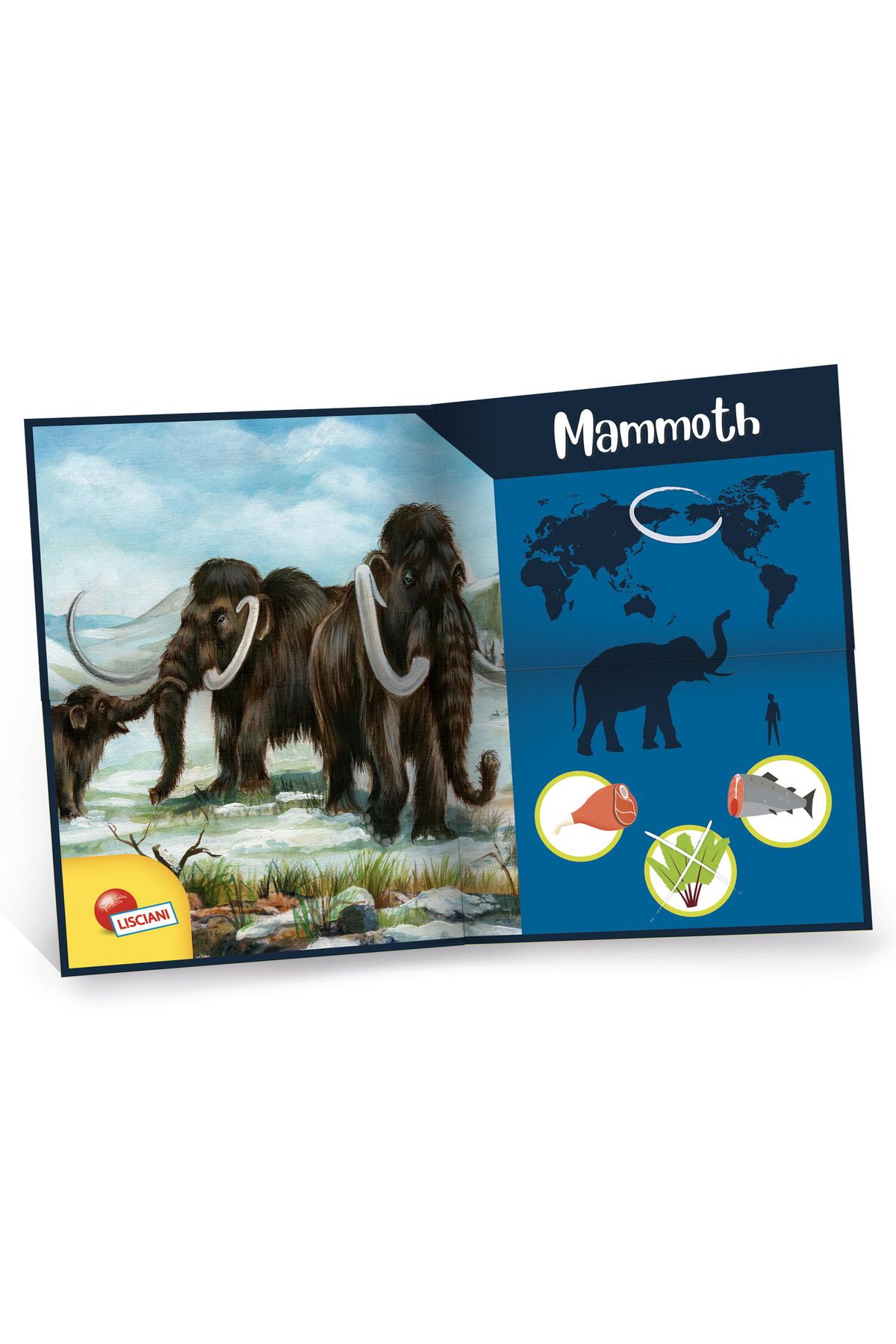 Lisciani-Experimentele micului geniu - Kit paleontologie mamut 4