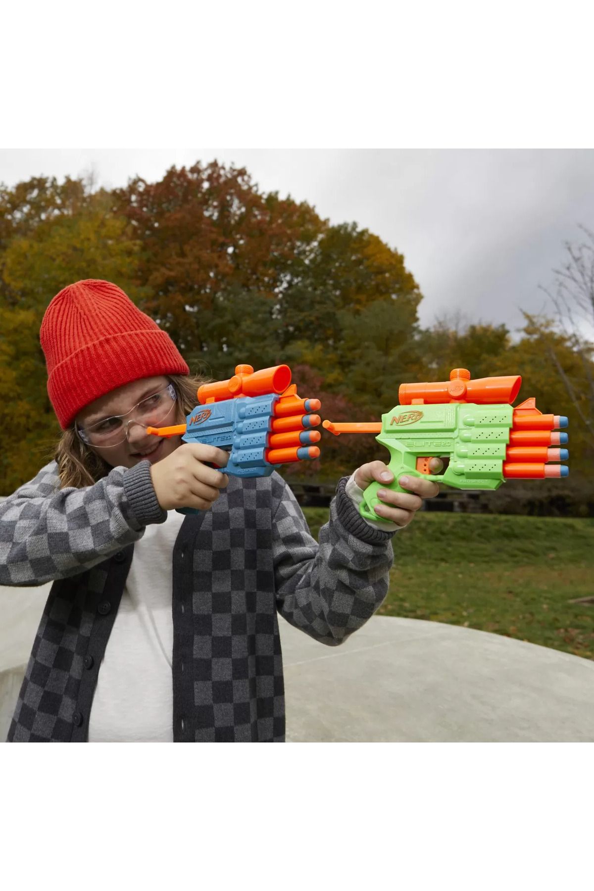 Hasbro-NERF BLASTER SET NERF ELITE 2.0 FACE OFF TARGET SET 4