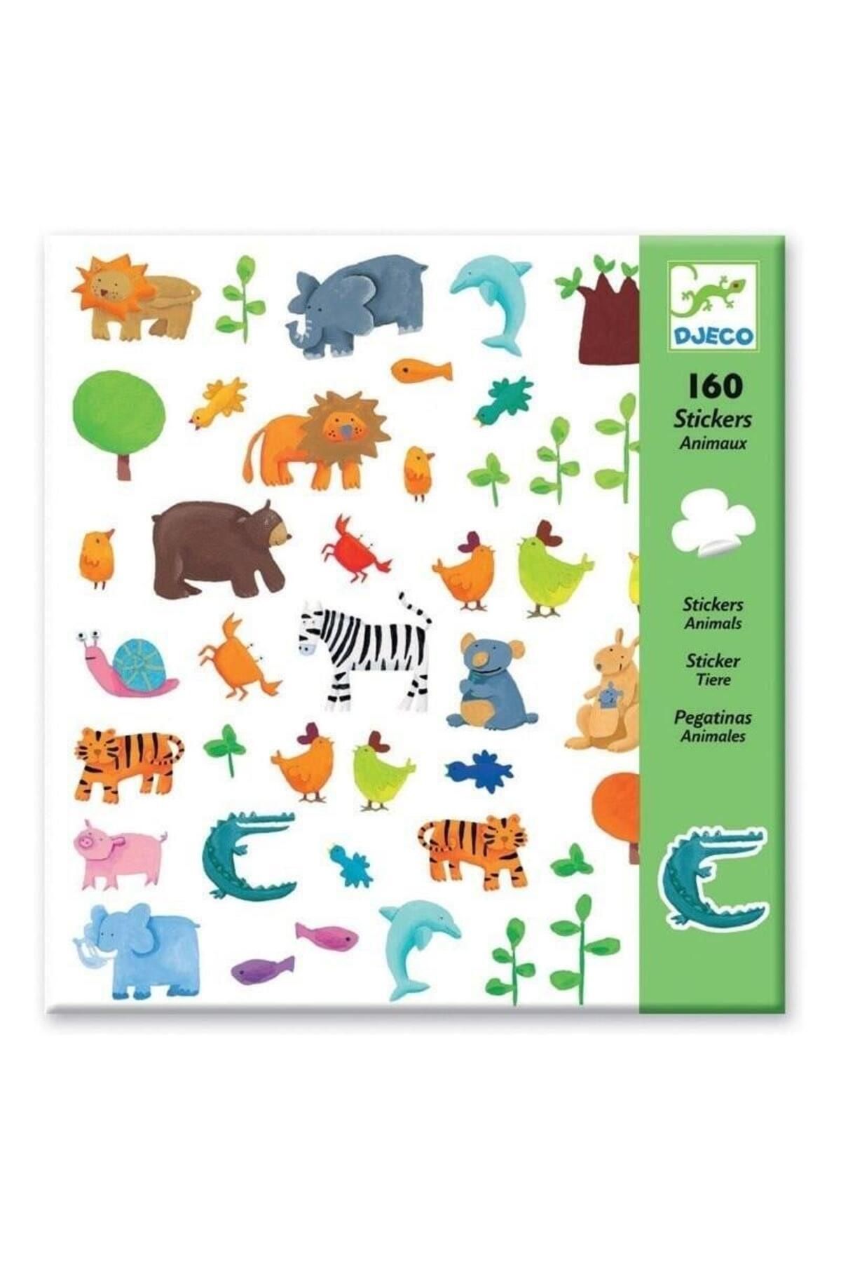 djeco Autocolante - Animale - One Size