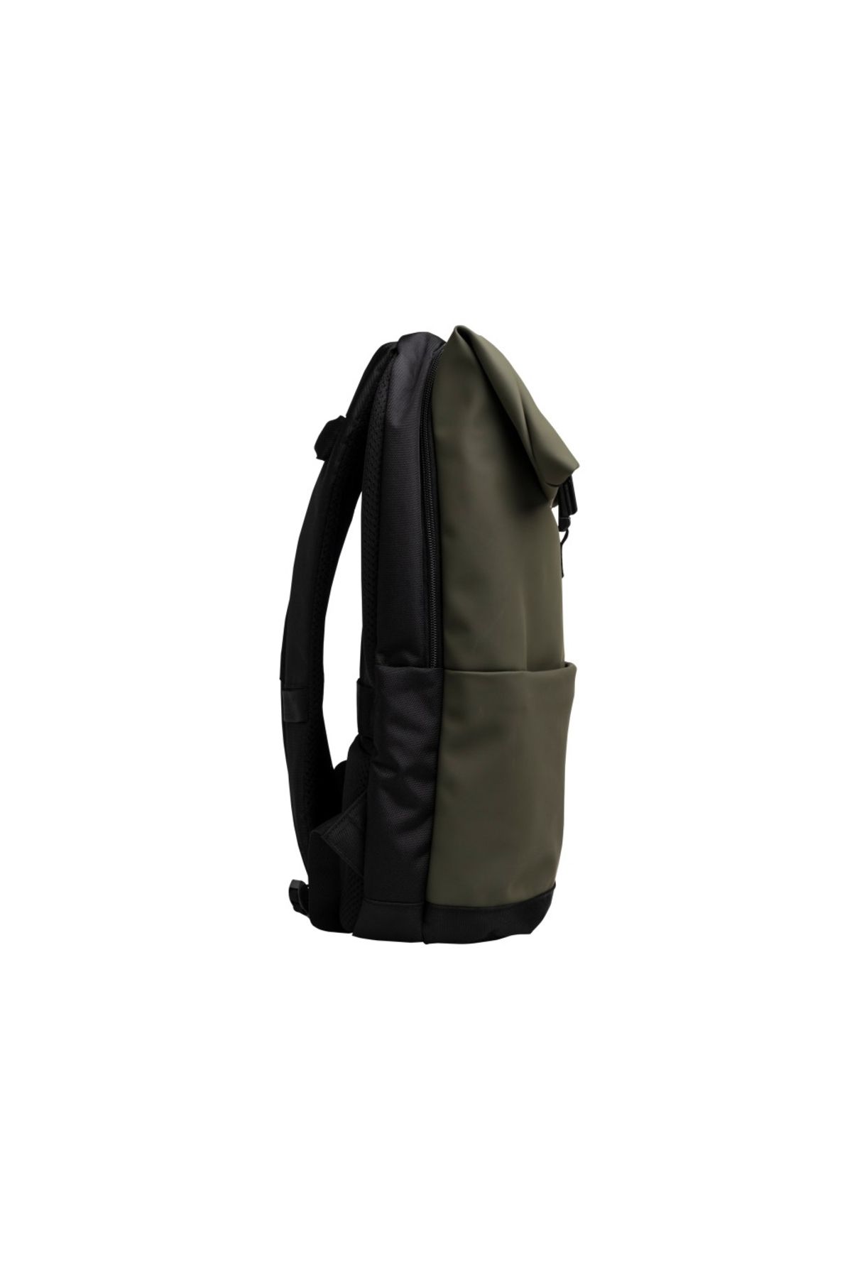 Exacompta-15.6" Laptop Backpack, Modern Design, With 2 Large Pockets, Khaki Color 3