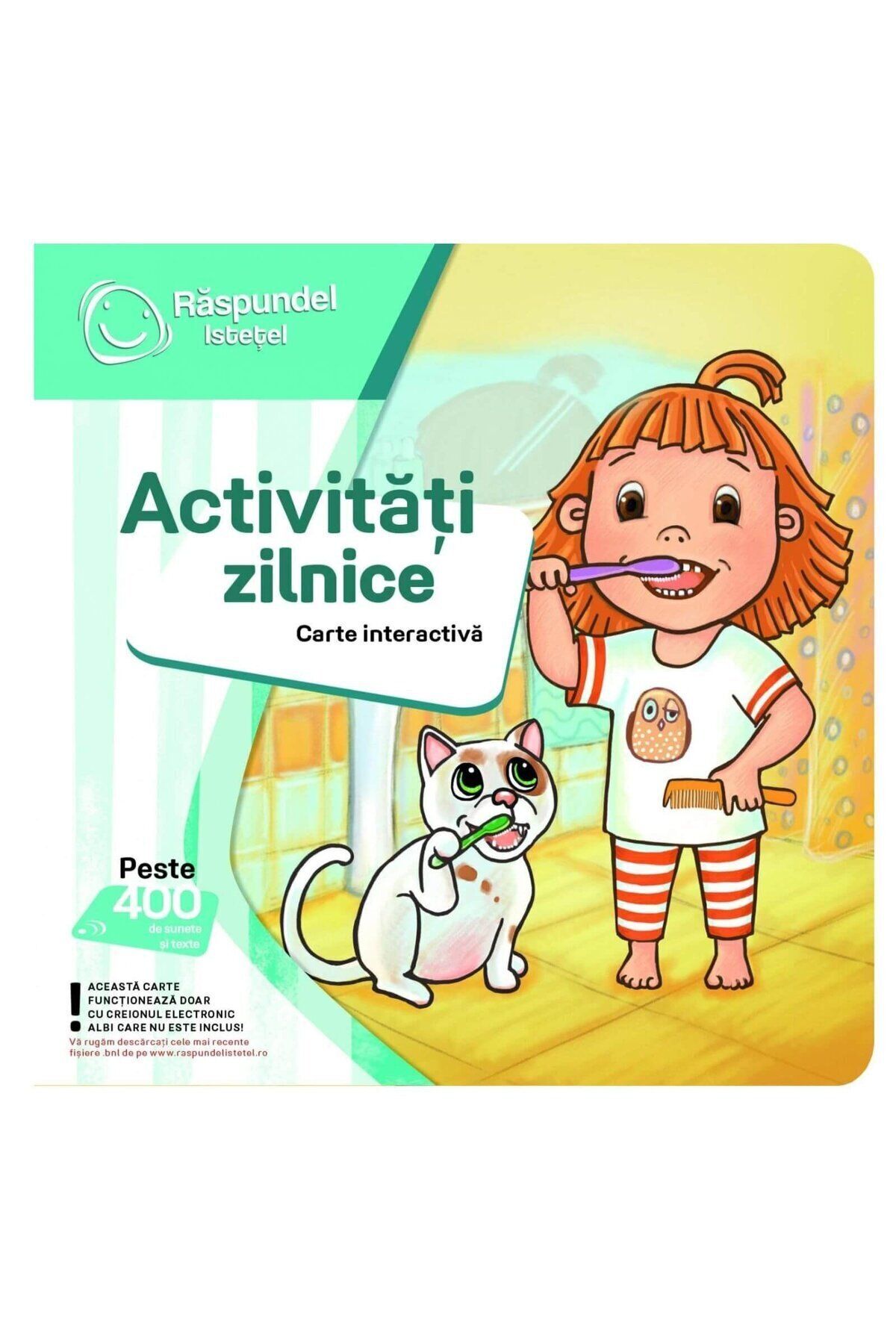 Raspundel Istetel-, Carte Interactiva, Activitati zilnice 3