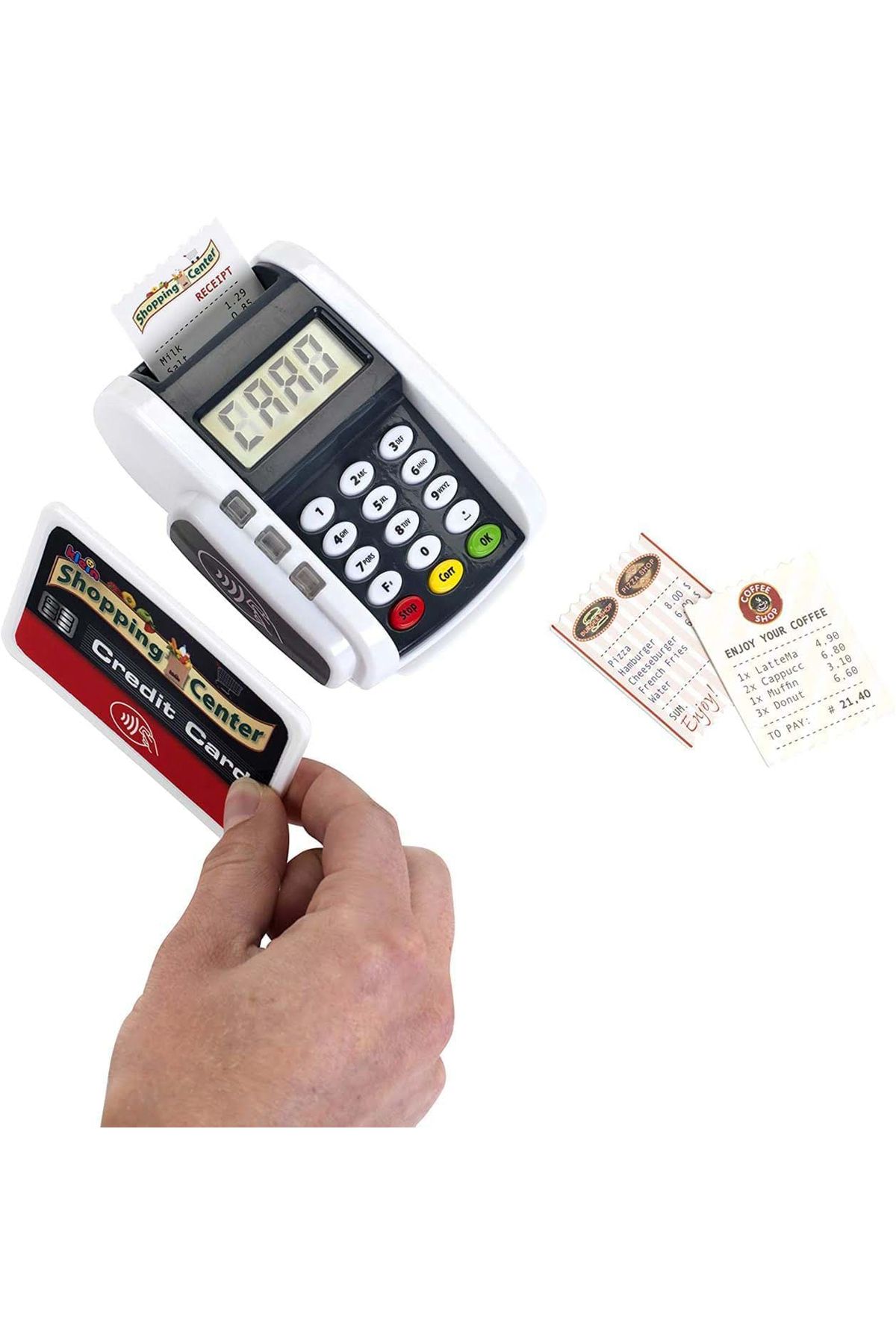 Klein-Pos Card Terminal Toy With Light And Sound 5