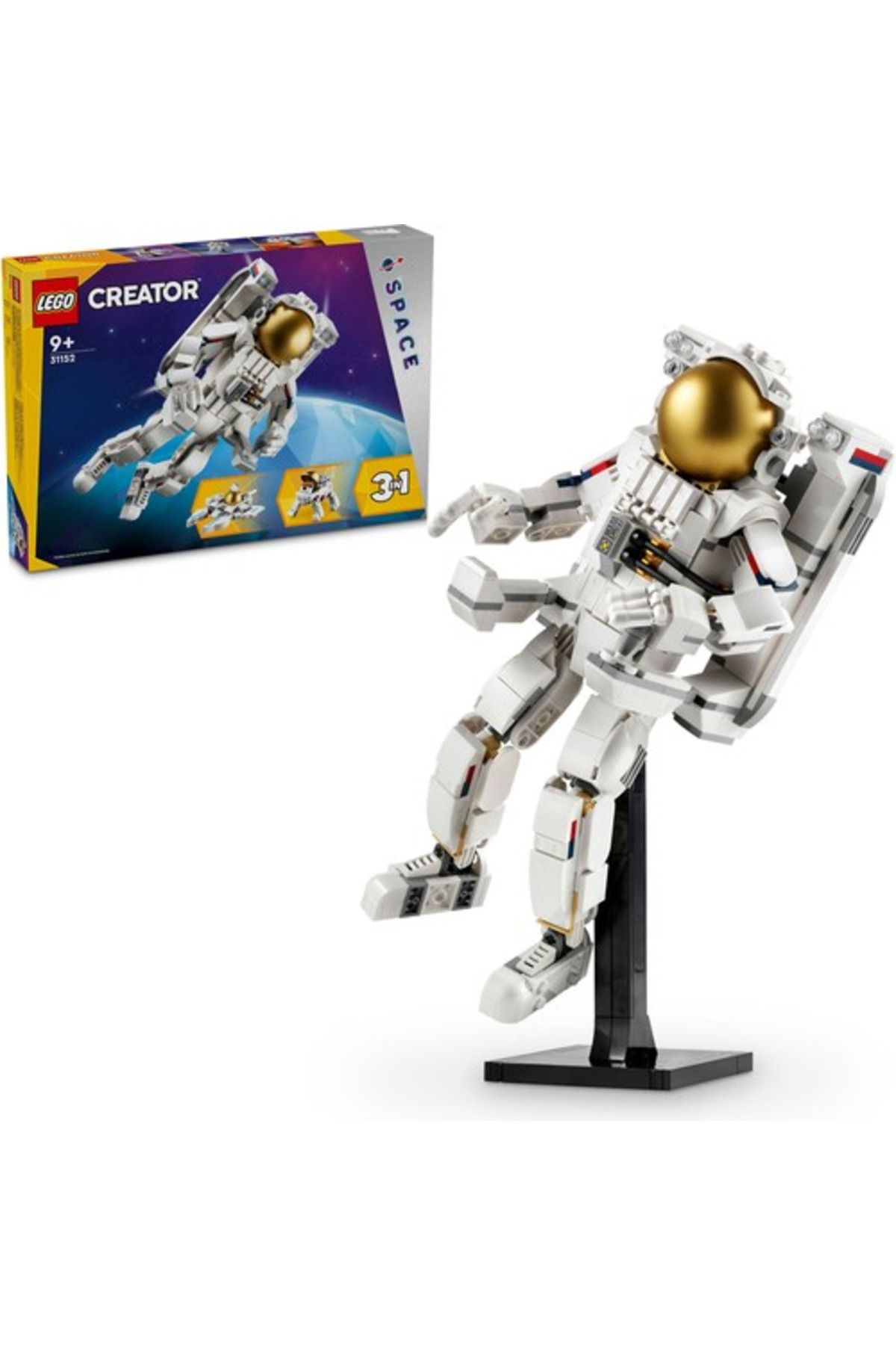 LEGO Creator Space Astronaut 31152 - Kit De Construcție De 647 De Piese Pentru Vârsta De 9 Ani În Sus - One Size