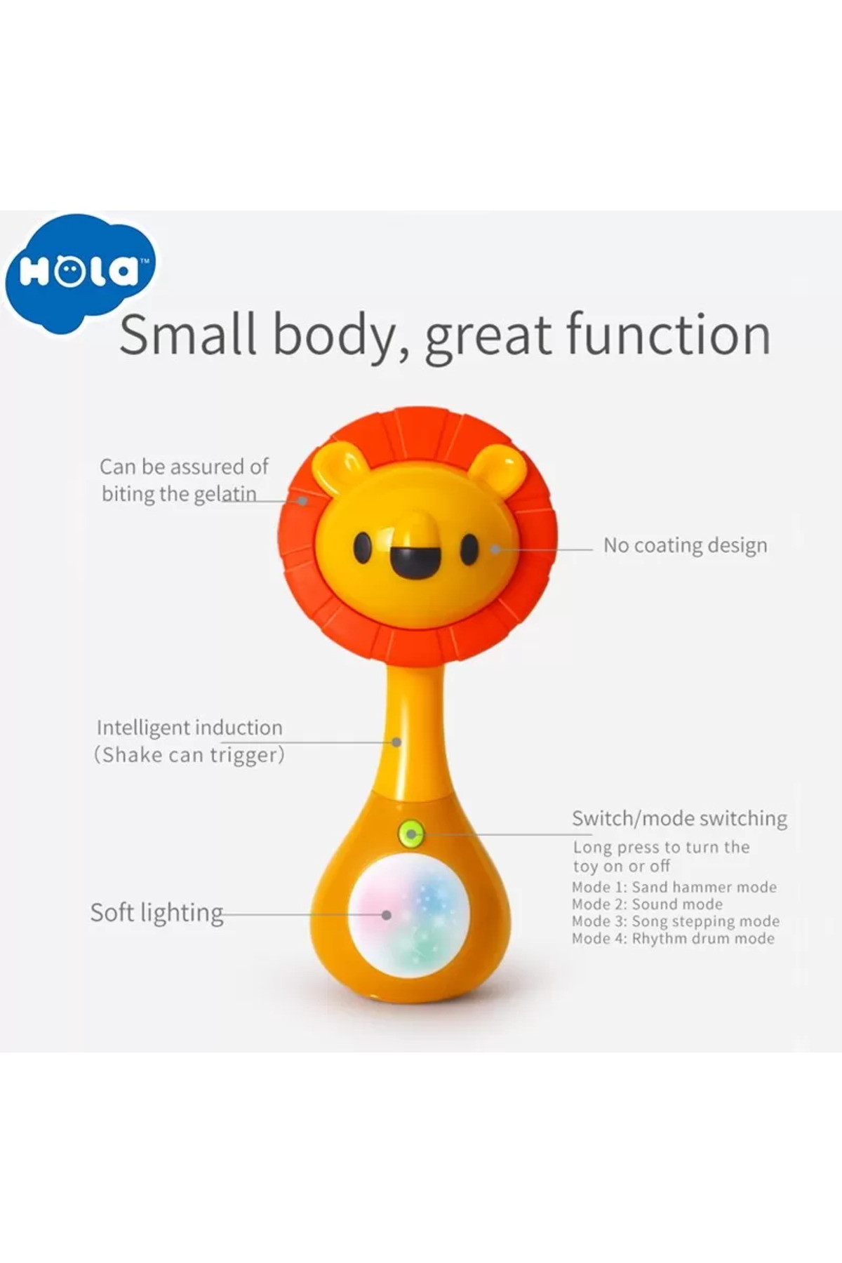 Hola-Leusor Rattles With Sounds And Lights 4