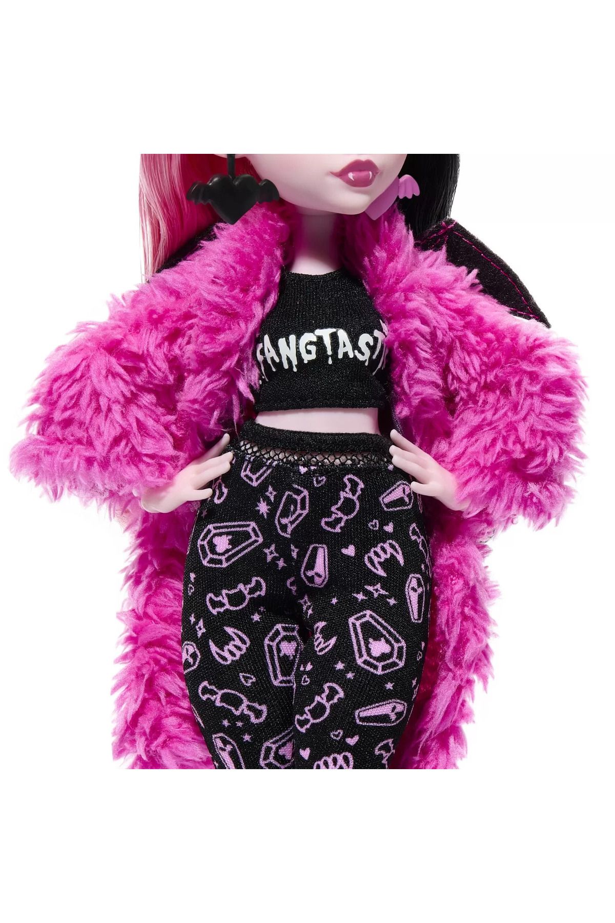 mattel-Păpușă și accesorii pentru petrecere Monster High Creepover cu Watzie Dog 4