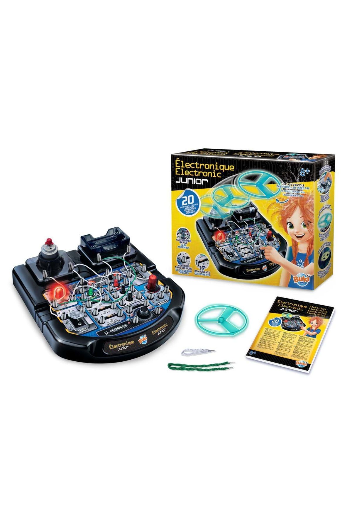 Buki France-Set de electronica pentru copii - Micul electronist 4