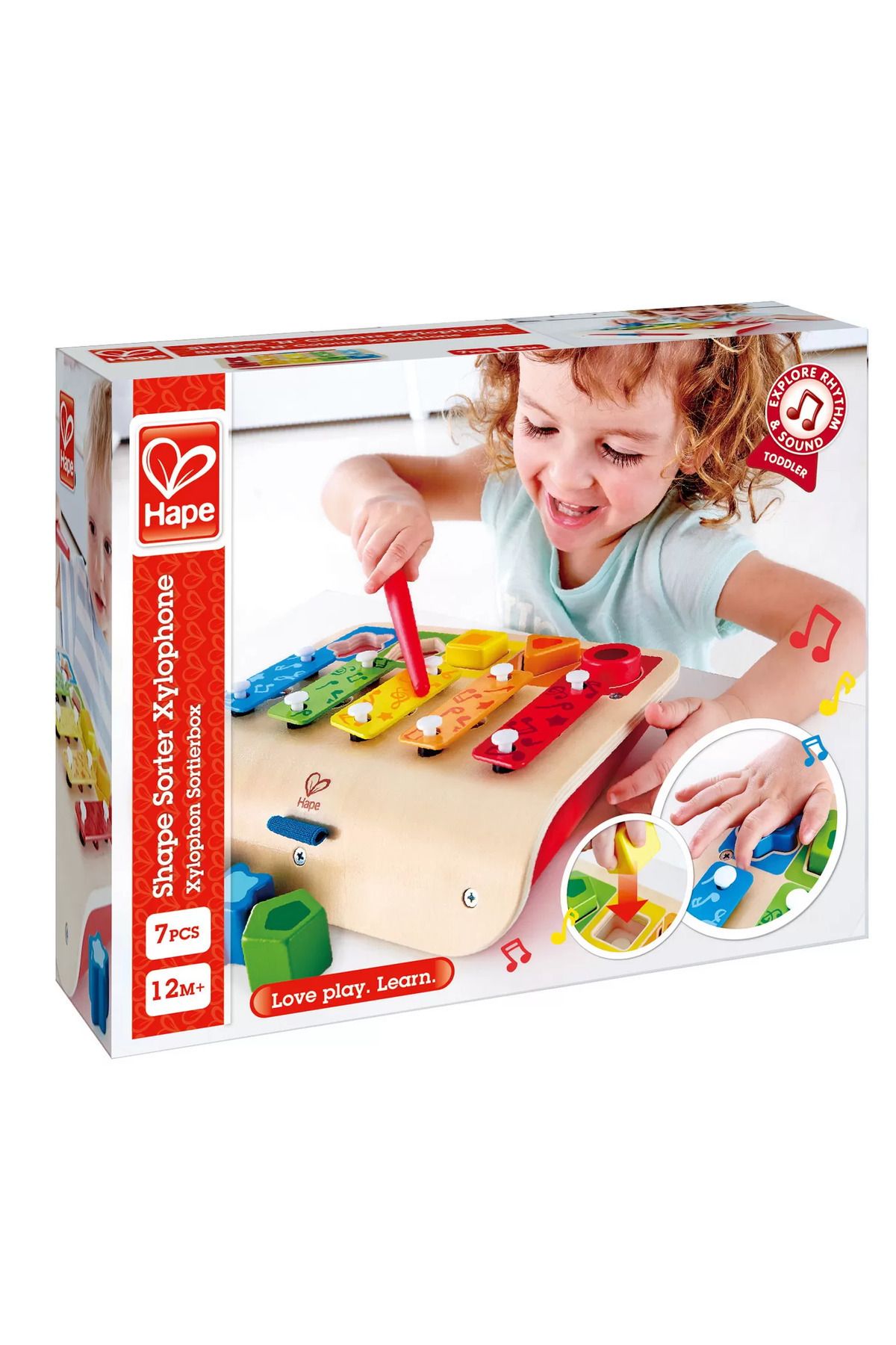 Hape Puzzle Xilofon - Mărime unică
