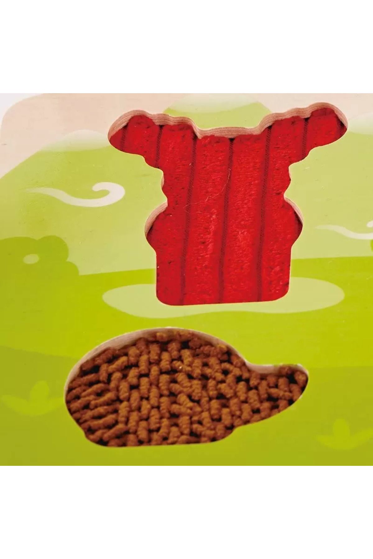 Hape-Forest Animals Textured Puzzle / 4
