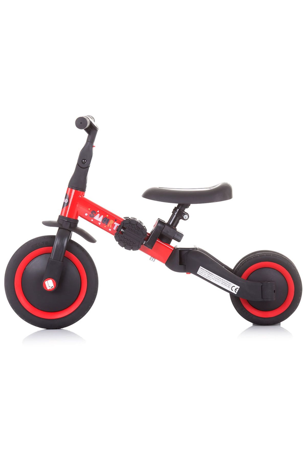 Chipolino-Smarty 2 In 1 Tricycle And Bicycle Red 3