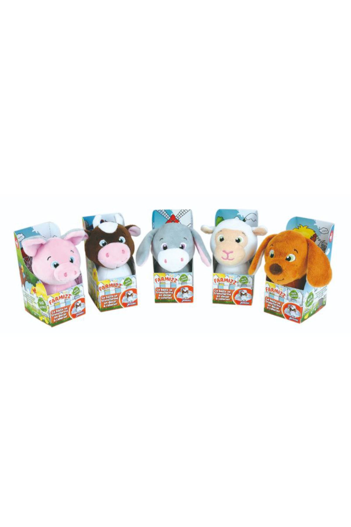 Jemını-Jucarie Plus Jemini In Cutie Pentru Colorat 15cm Magarus 3