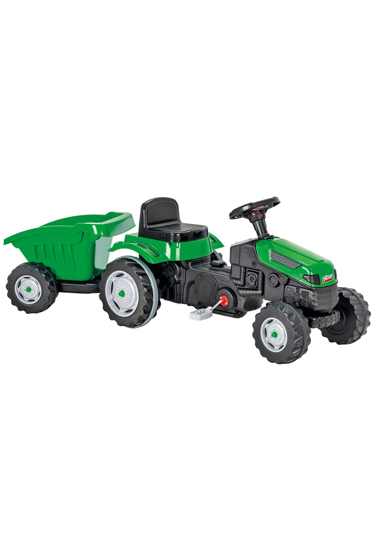 PİLSAN Tractor cu pedale Pilsan Active cu remorcă 07-316 verde