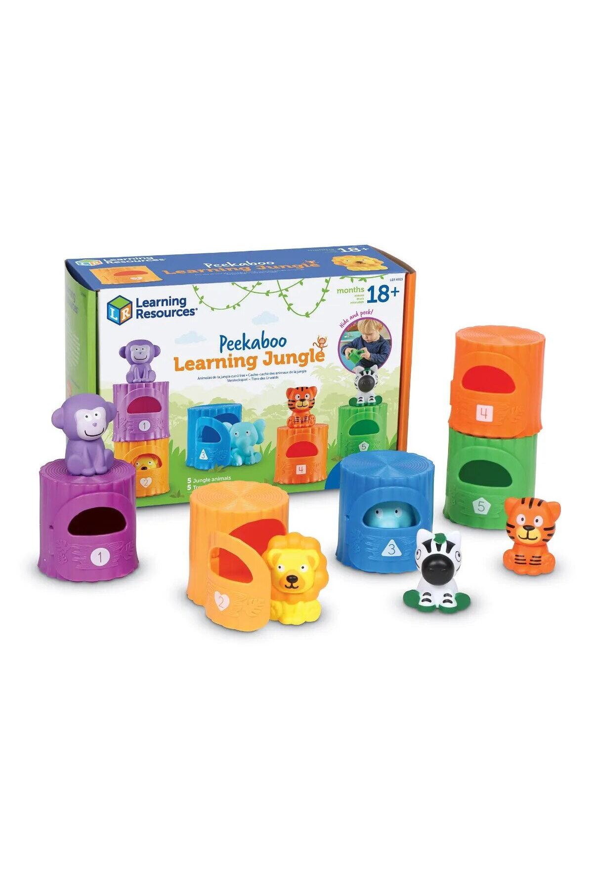 Learning Resources-Sorting and Counting Game - Jungle Friends 3