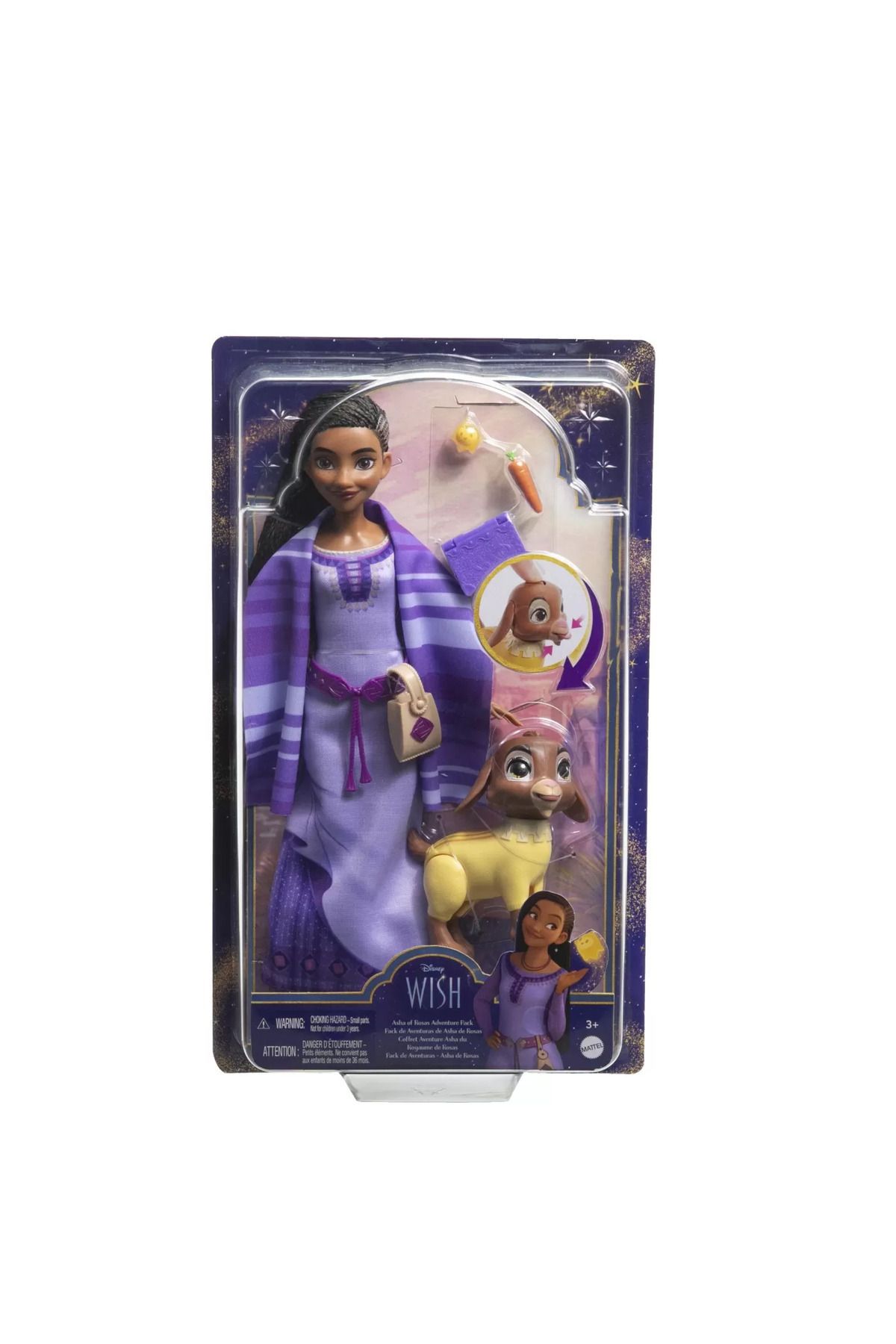 mattel-Disney Wish Asha Doll Set With Accessories 1