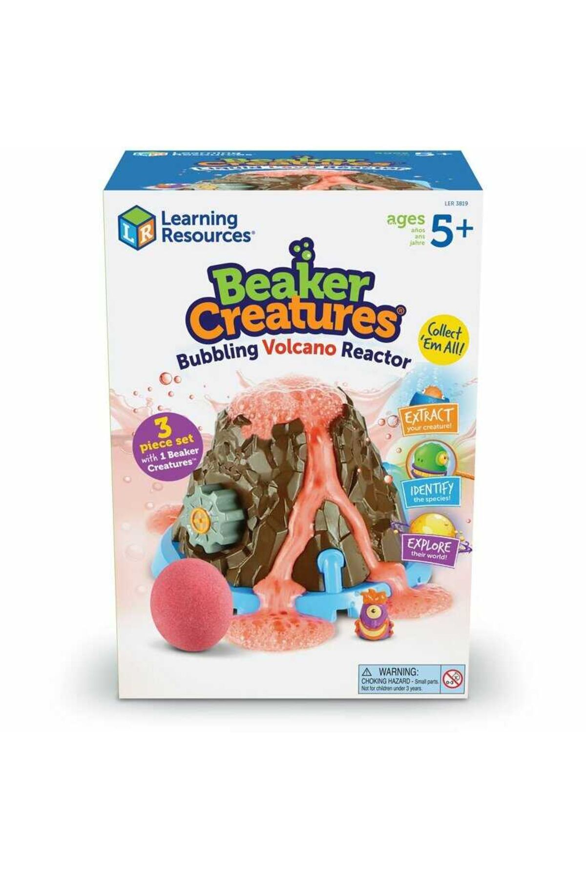 Learning Resources-The Little Monsters in the Lab? The Lava Volcano, Beaker Creatures From 5