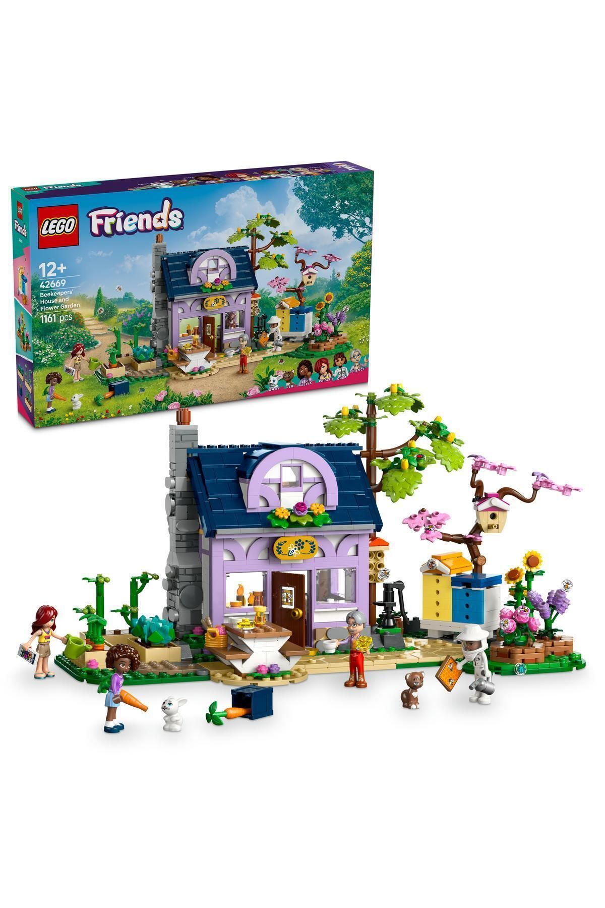 LEGO Prieten Apicultorilorshousanflowegarde42661aniarolanabovconstructiose(116pieces) - Mărime unică