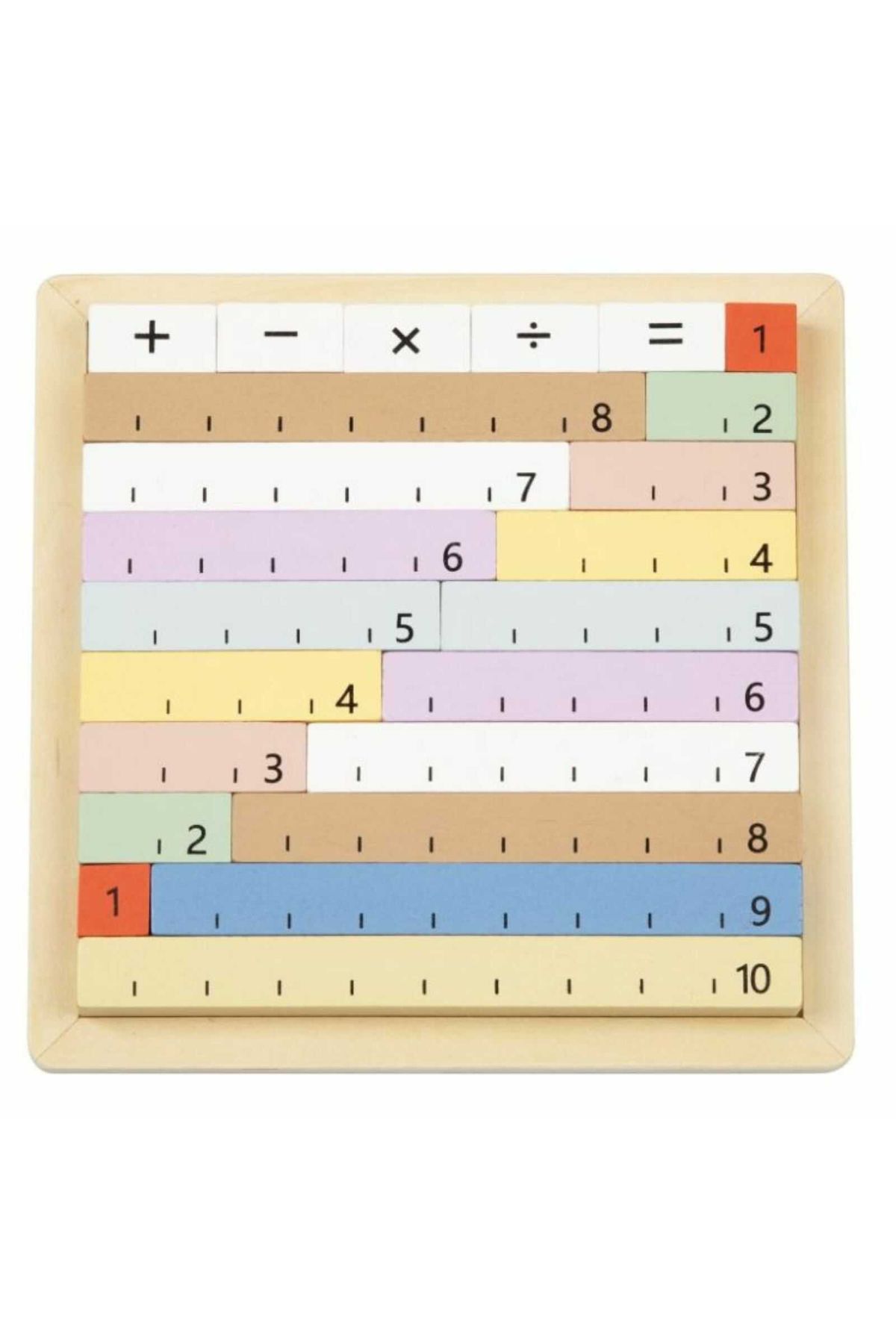 Micostore-Montessori Set, Educational Math and Alphabet Toys, For Children From 2 Years Old, Box 3