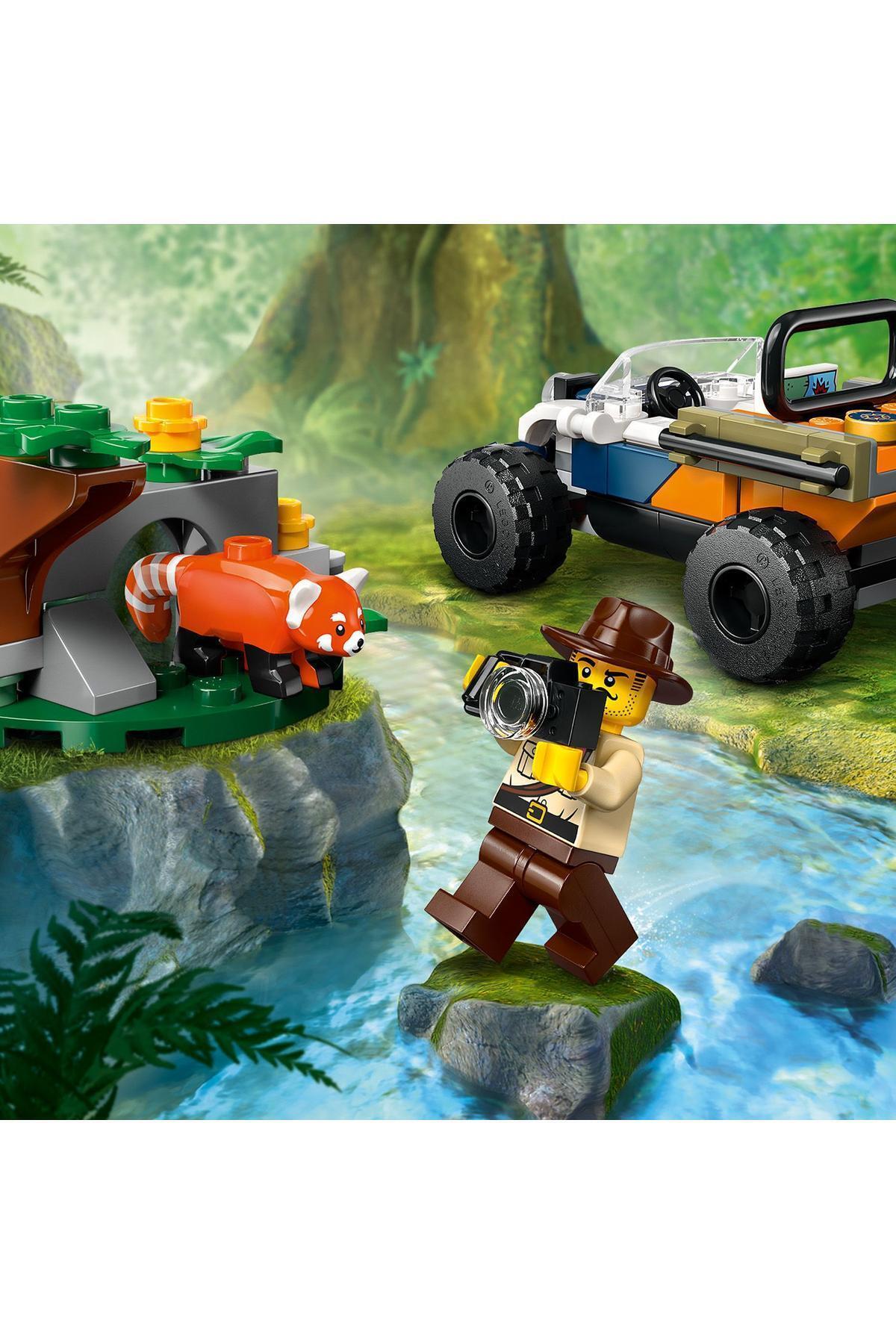 جستجوی پاندا سرخ – مجموعه ساختنی کاوشگر جنگل شهری ۶۰۴۲۴ با ATV (۹۲ قطعه)