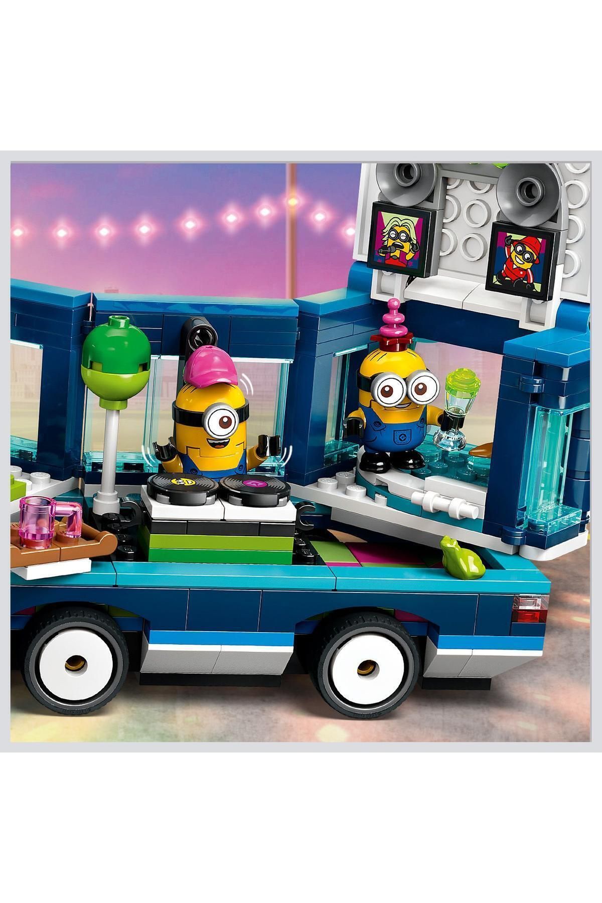 LEGO-Despicable Me Set de autobuz muzical pentru minioni de la 4 la 7 ani și peste 75581 (379 piese) 7