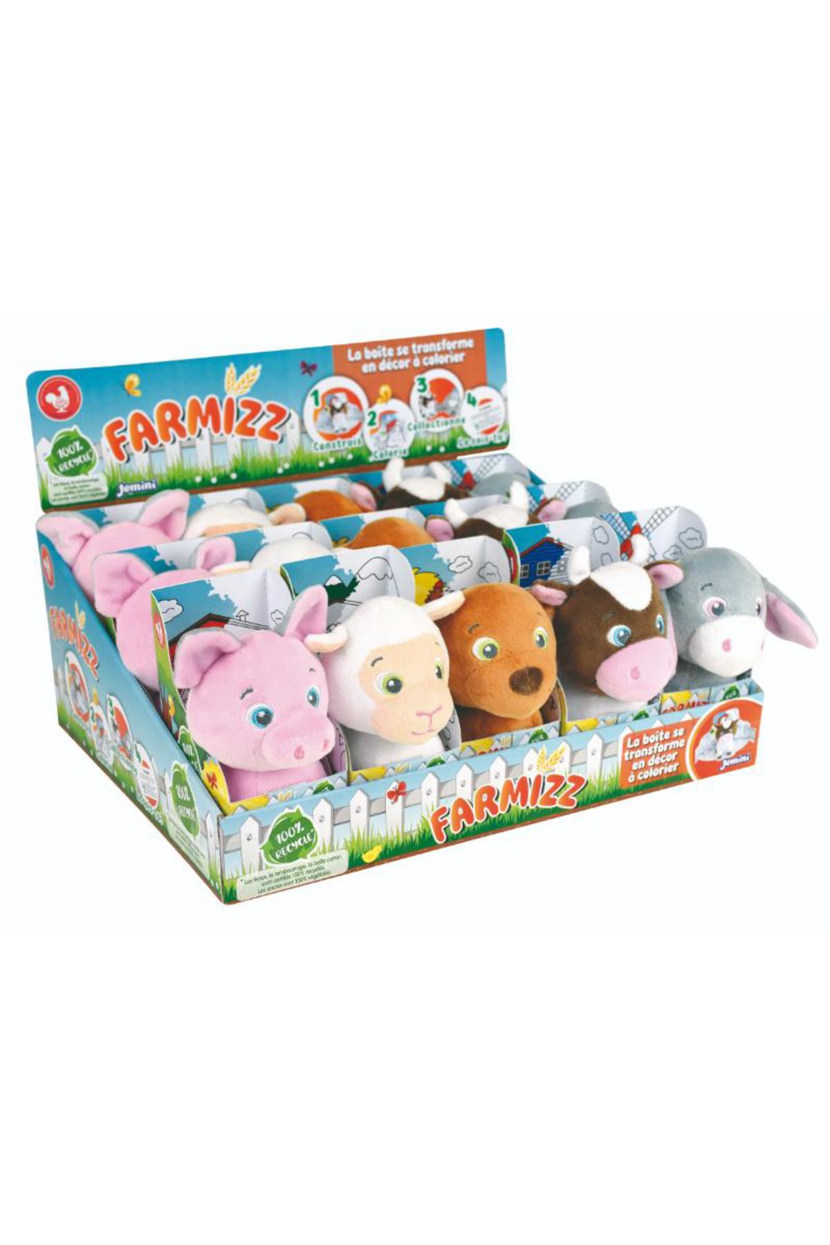 Jemını-Jucarie Plus Jemini In Cutie Pentru Colorat 15cm Magarus 6