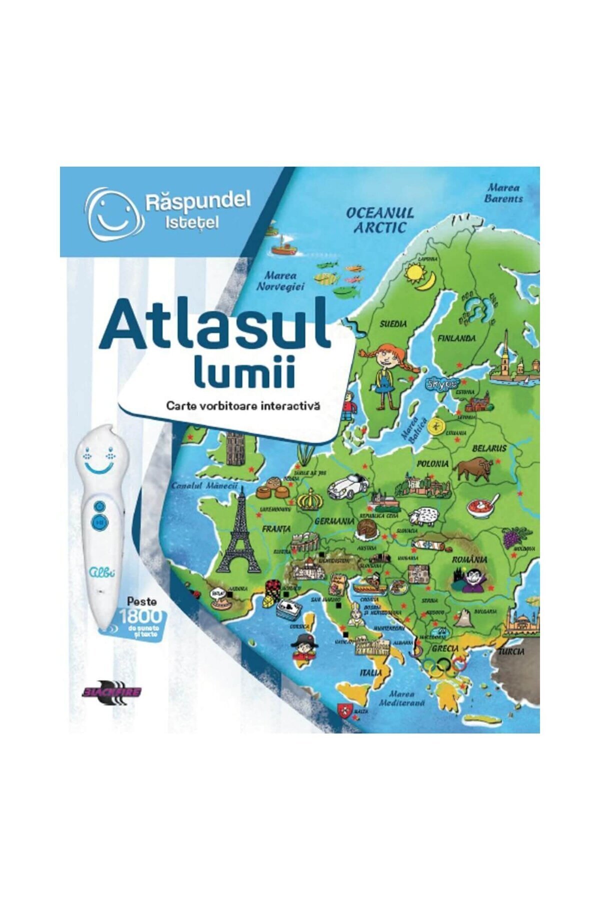 Raspundel Istetel , Διαδραστικό Βιβλίο, Παγκόσμιος Άτλας