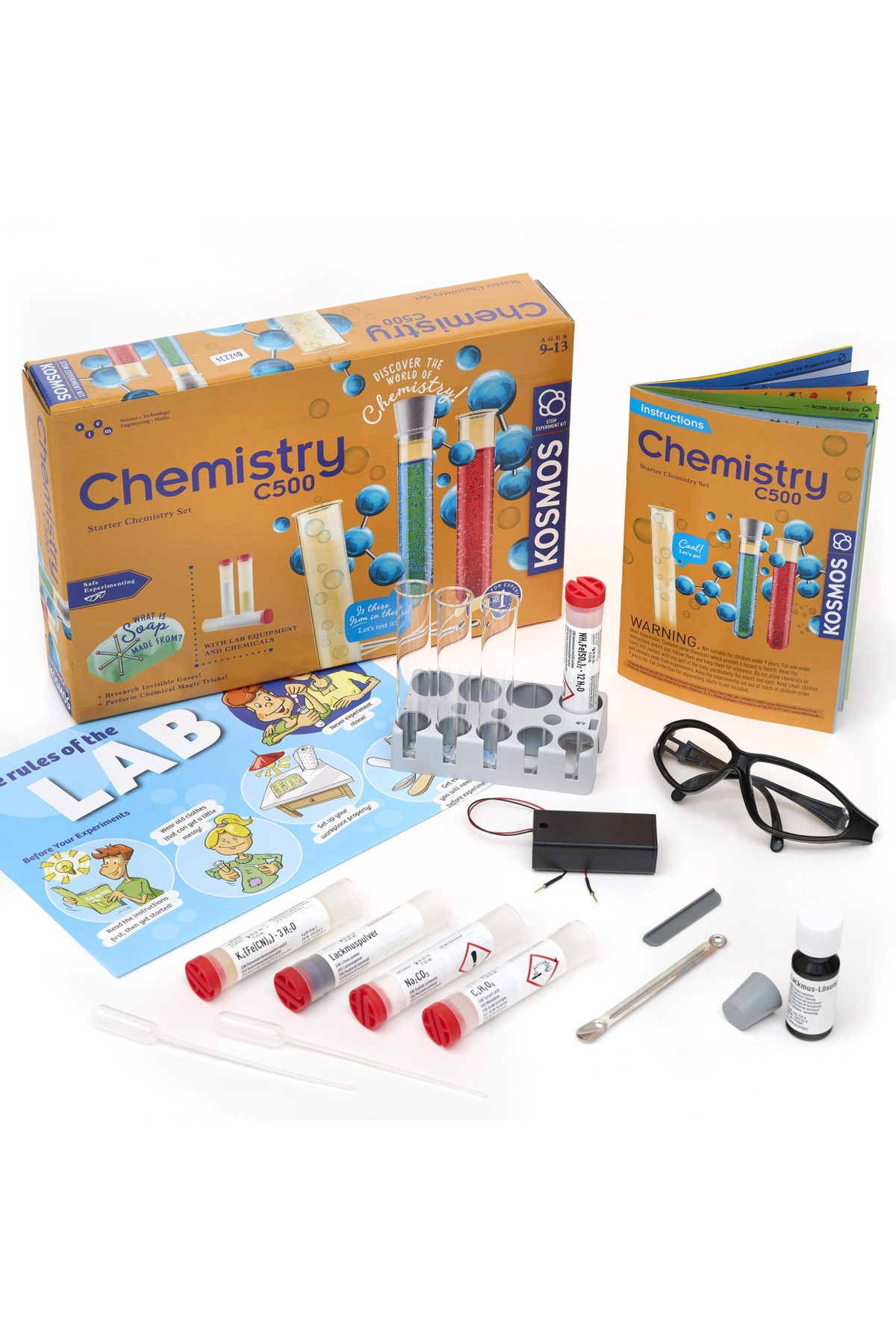 Thames & Kosmos-Sada STEM pro chemické a elektrochemické experimenty, 3