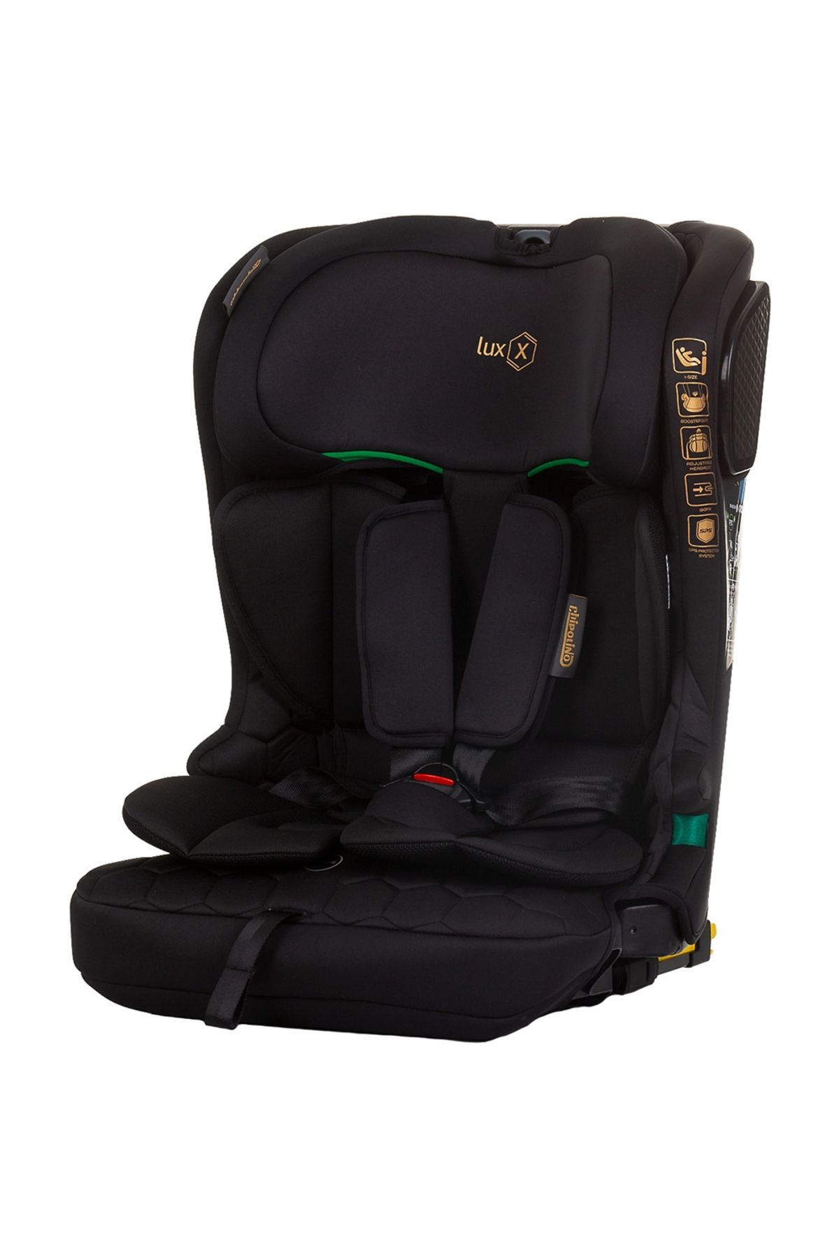 Chipolino Scaun Auto Lux X I-size 76-150 Cm Cu Sistem Isofix Obsidian - One Size