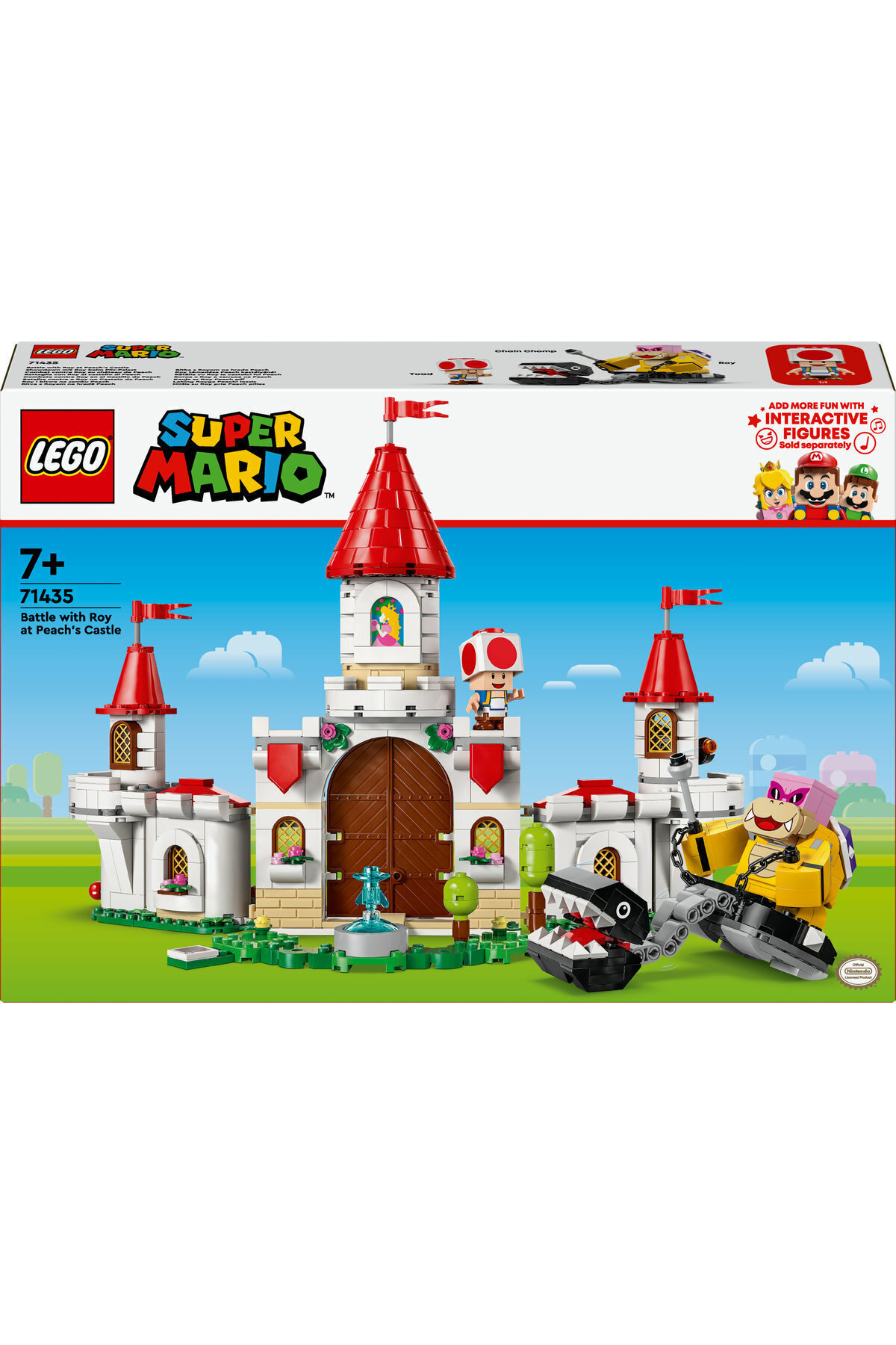 مدل سوپر ماریو ۷۱۴۳۵ – نبرد با روی در قلعه هلو، مجموعه ساختوساز