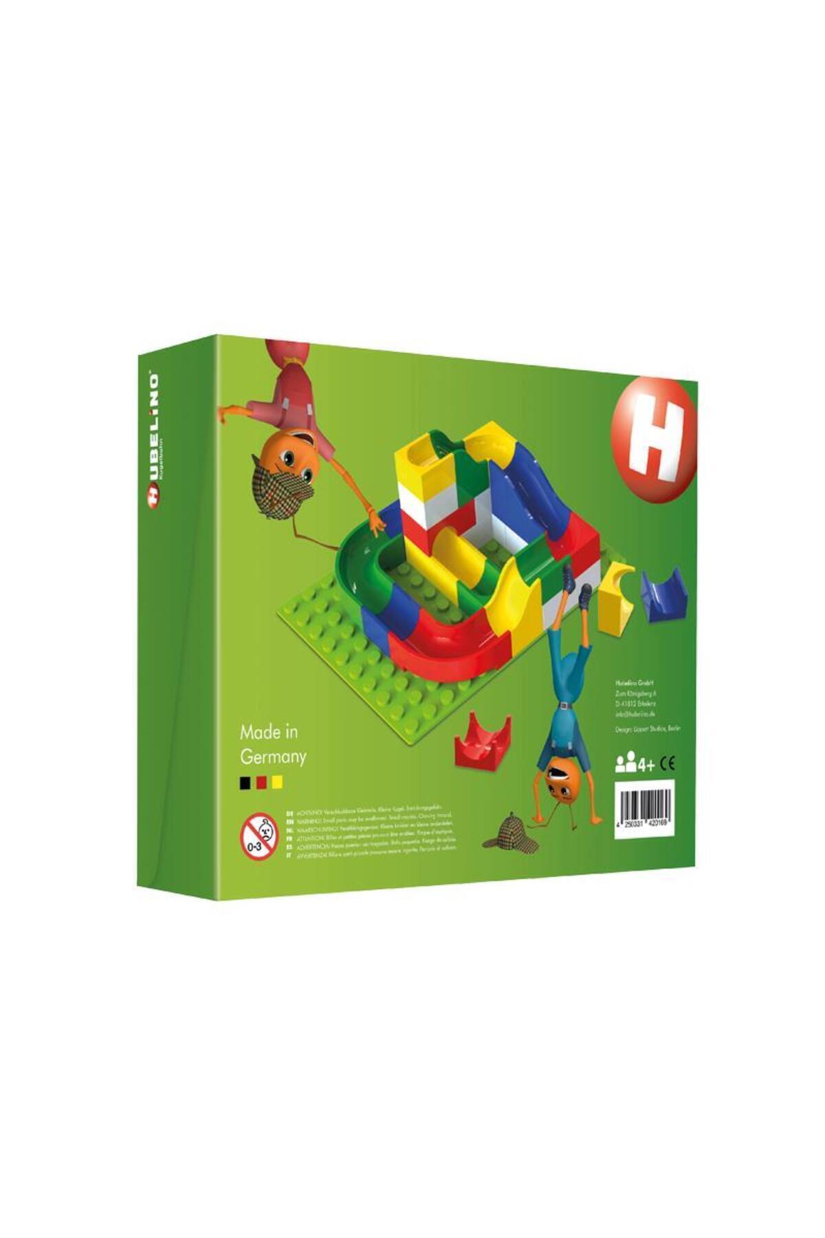 Hubelino-Jucărie de construcție cu pistă de marmură pentru copii (45 de piese) 6