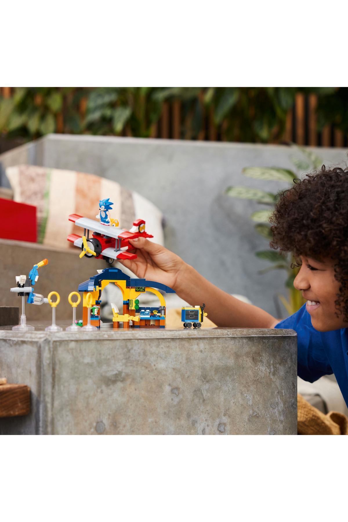 Omrx سونیک خارپشت: کارگاه و هواپیمای گردباد تیلز ۷۶۹۹۱ (۳۷۶ قطعه) مجموعه ستارهای