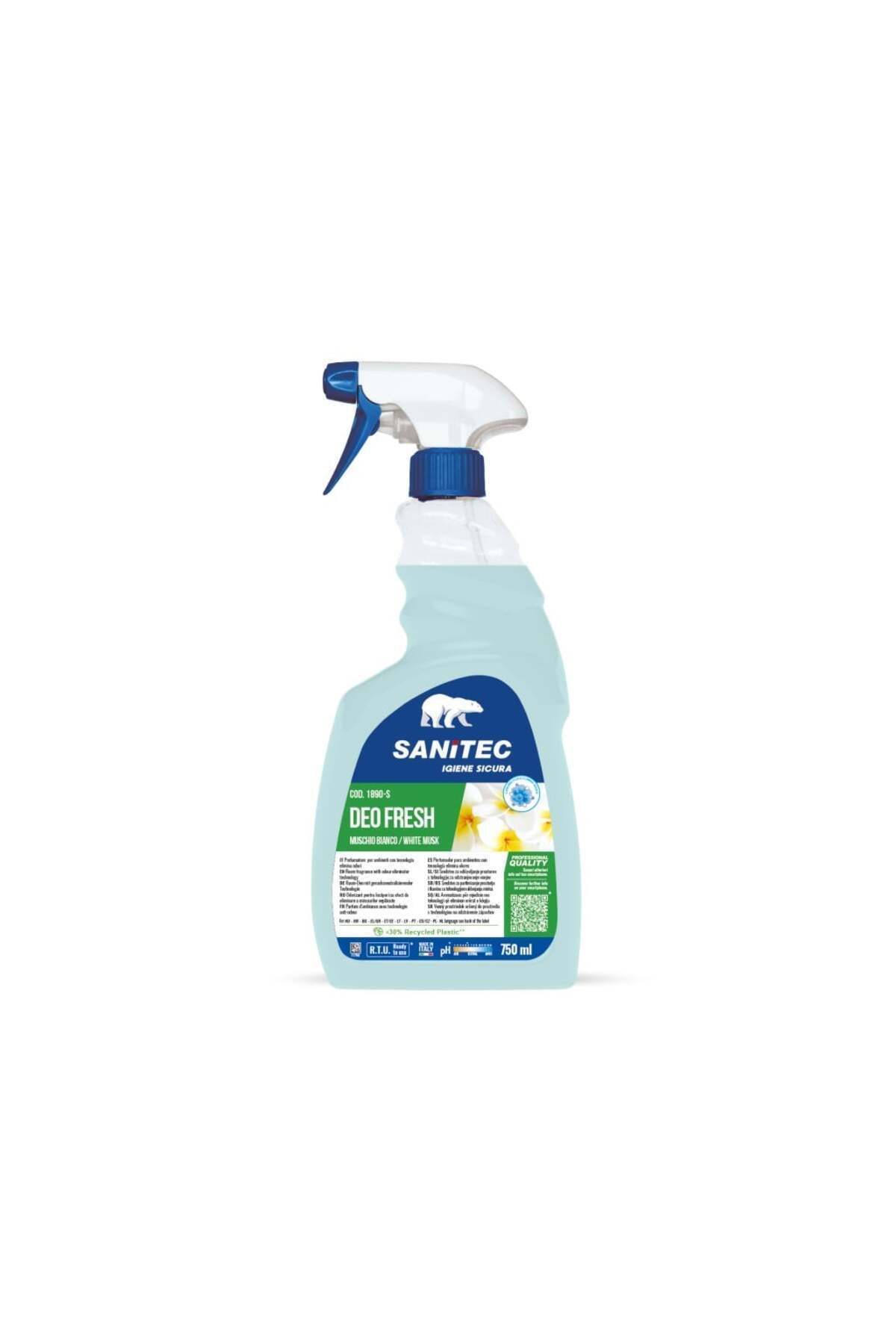 SANITEC-Room Air Freshener With Spray, Mint, 750 ml Deo Fresh, 1