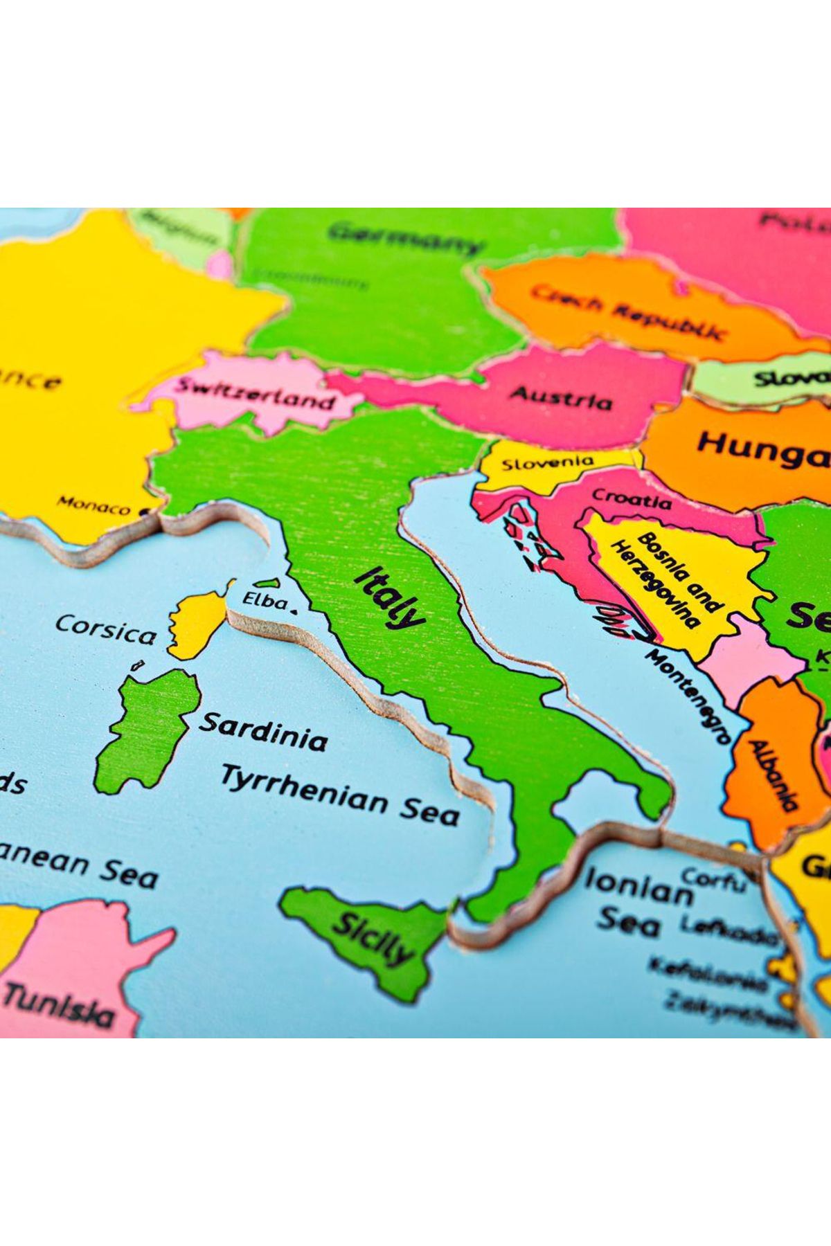 BIGJIGS Toys-Puzzle incastru harta Europei 3