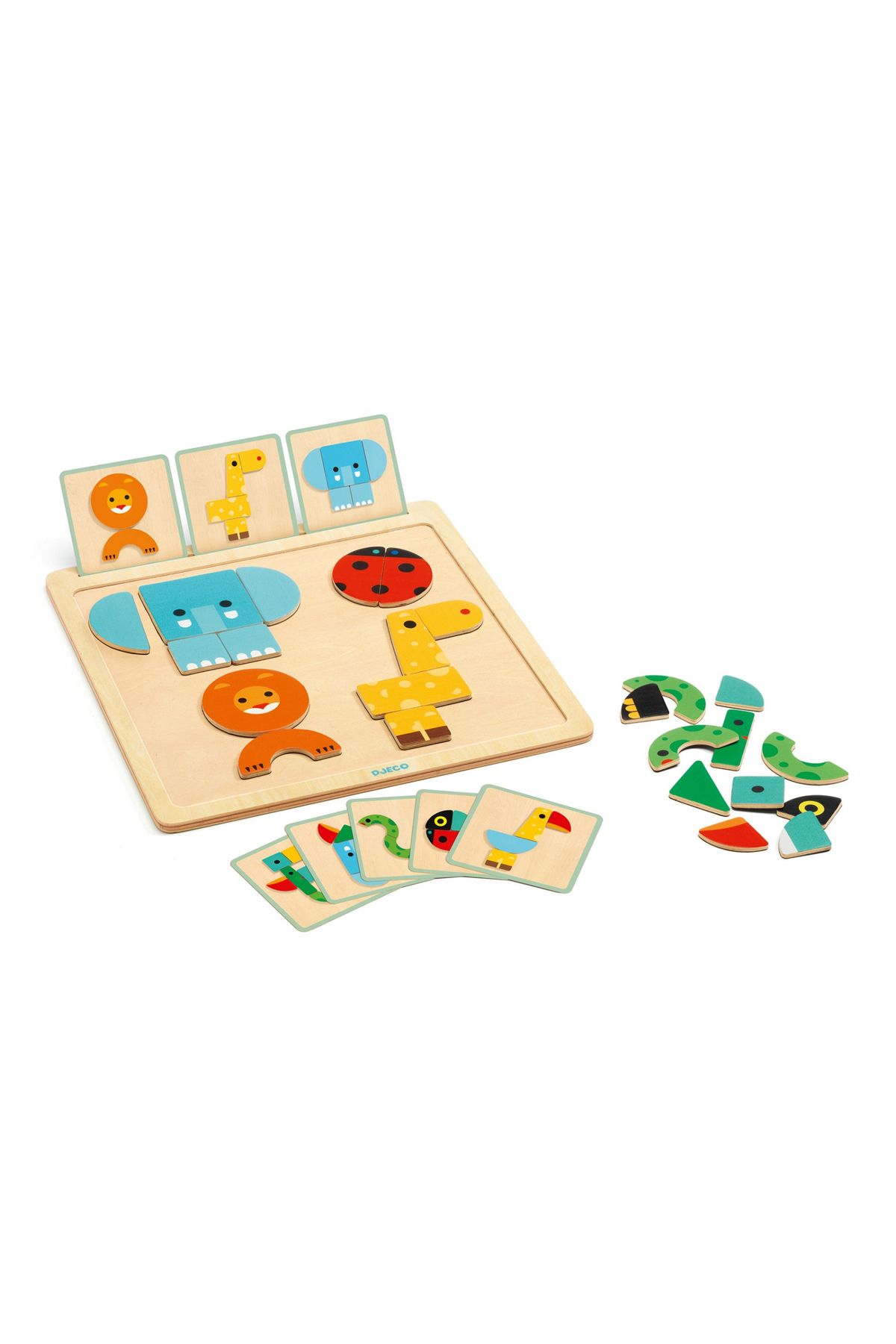 djeco-Geo Basic, Game For Babies With Geometric Shapes 2