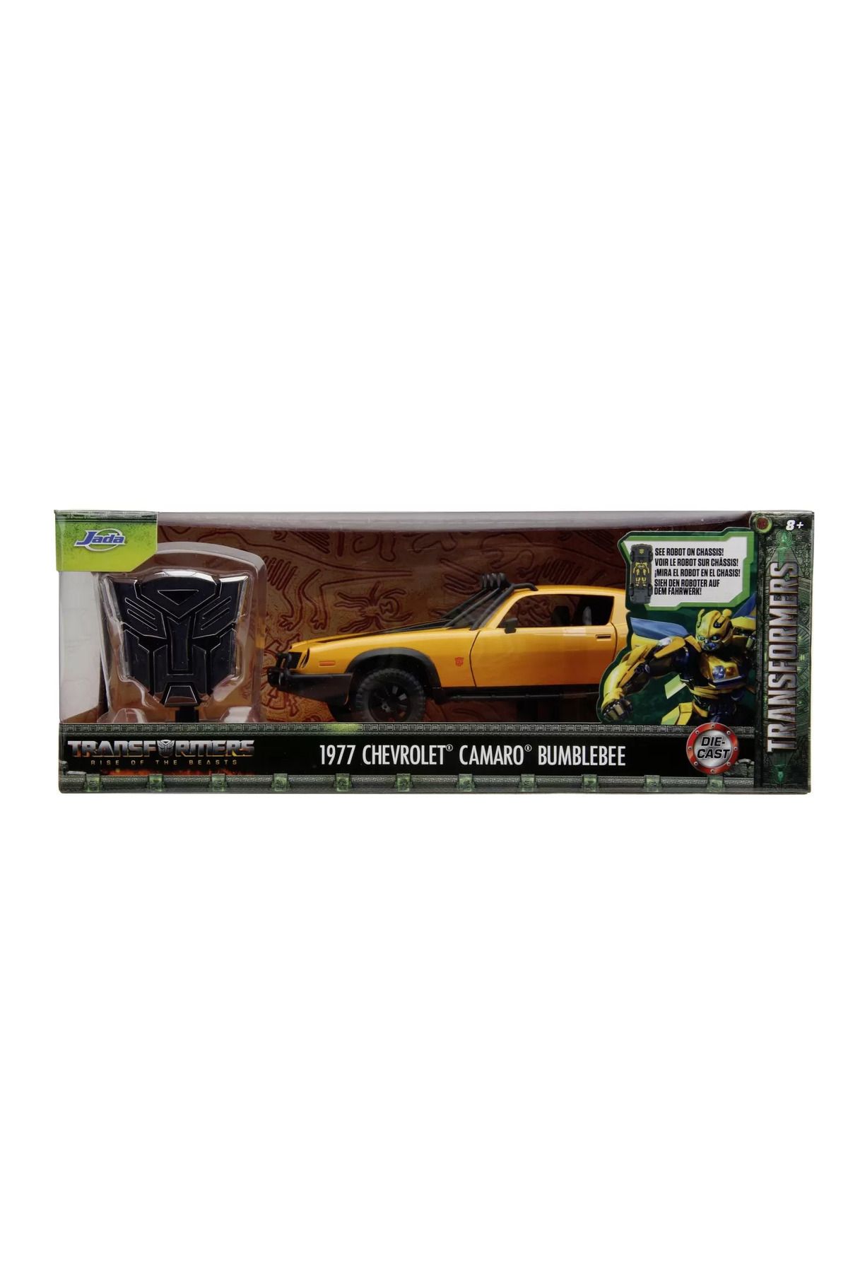 Simba-Jada transformers masinuta metalica bumblebee chevrolet camaro 1:24 3