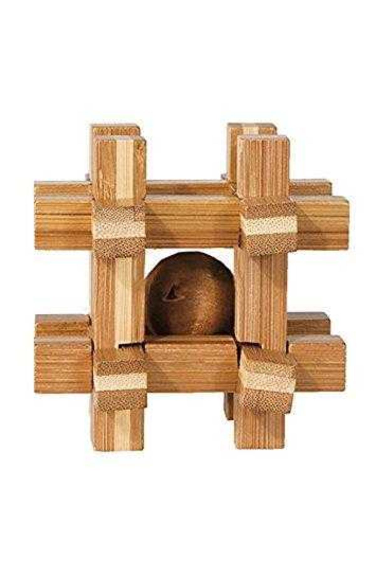 Fridolin Joc Logic Iq Din Lemn De Bambus Box With Ball - One Size