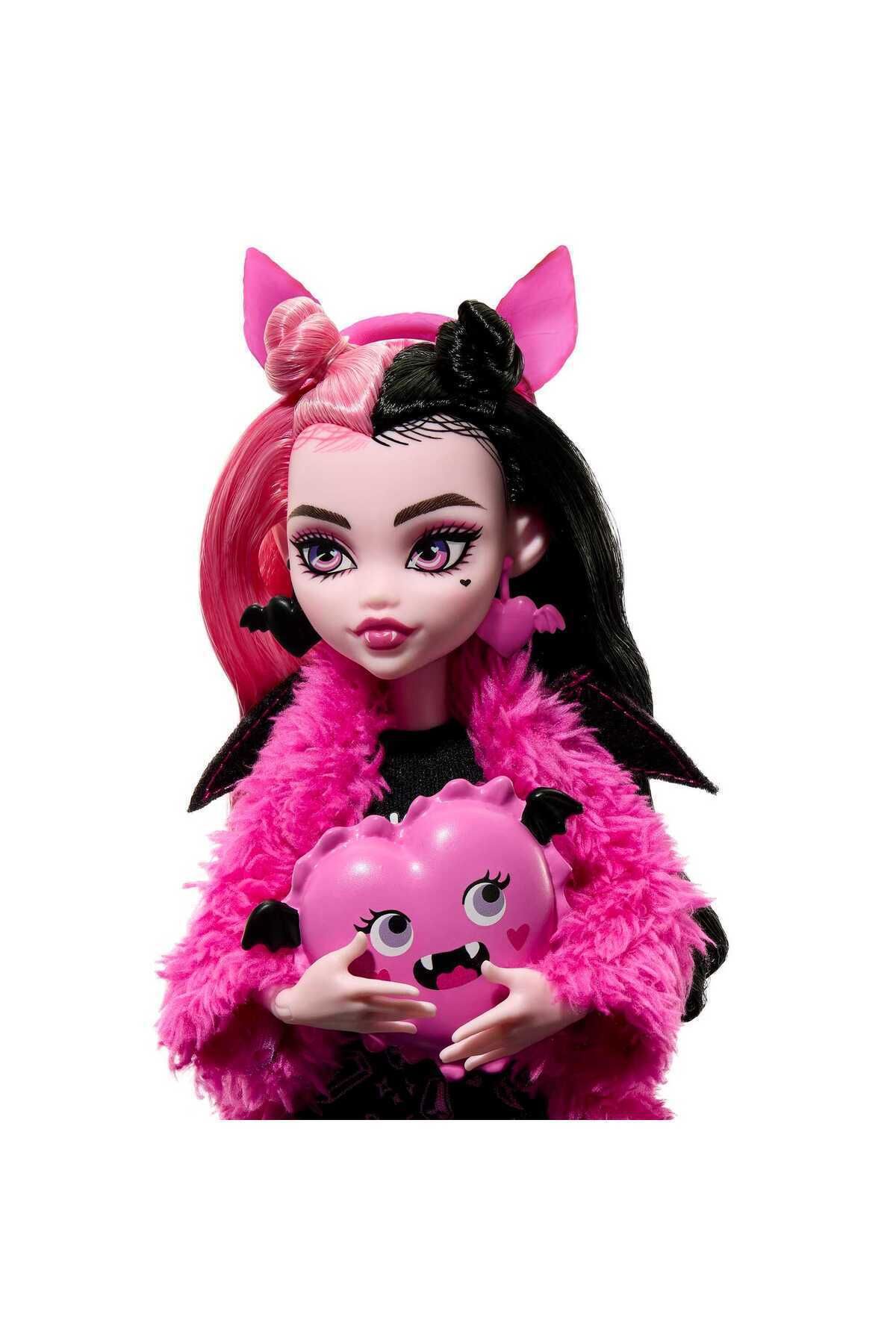 mattel-Păpușă și accesorii pentru petrecere Monster High Creepover cu Watzie Dog 3