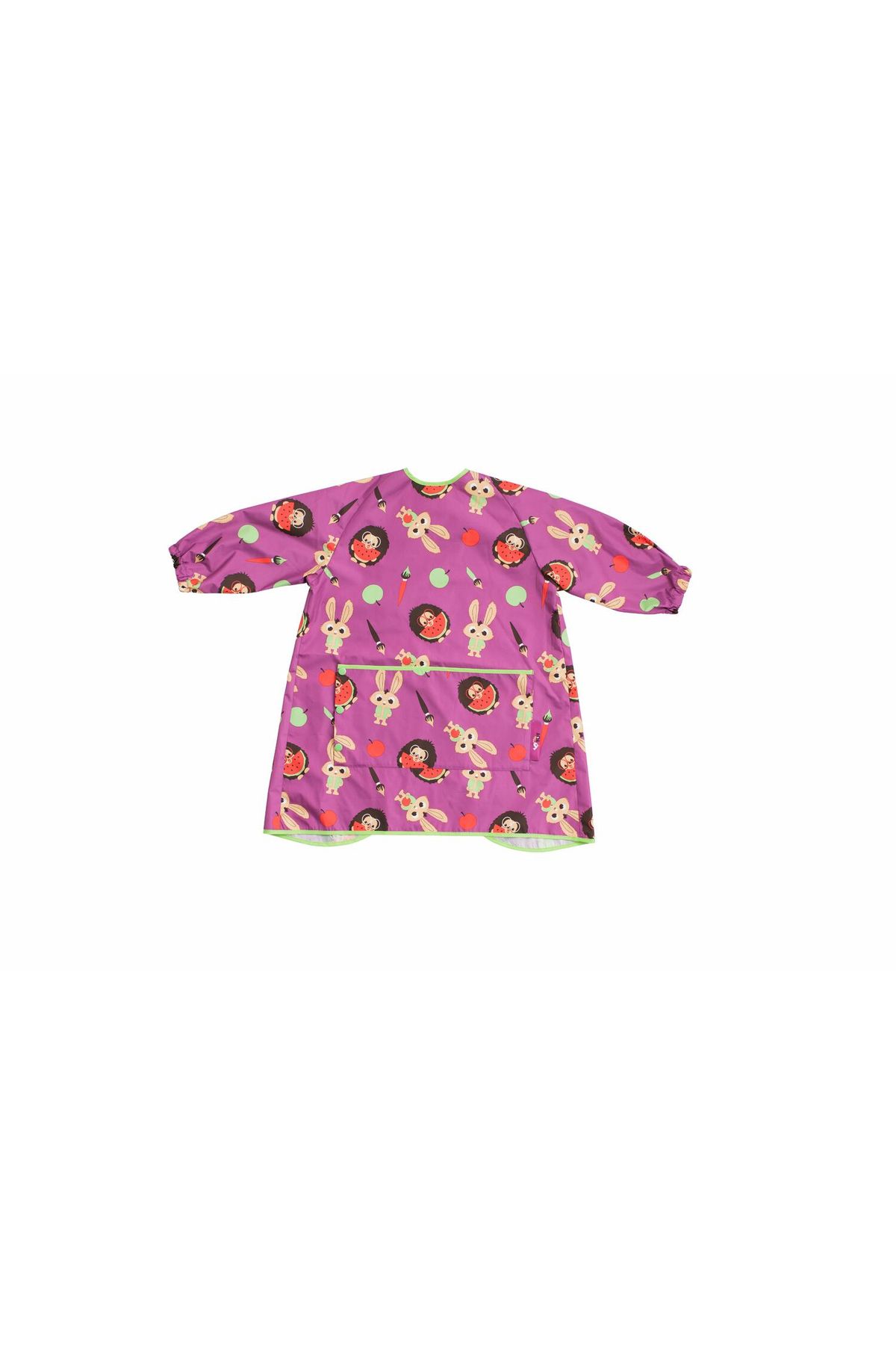 Tidy Tot Baveta Lunga Cu Buzunar - Animalute Vesele - One Size