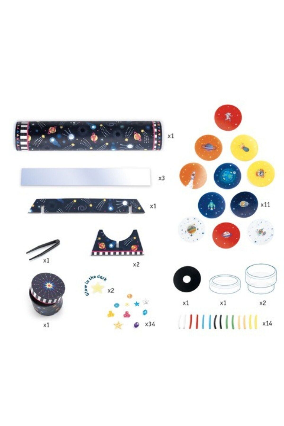 djeco-How to Make a Kaleidoscope, Creative DIY Handicraft Set 3