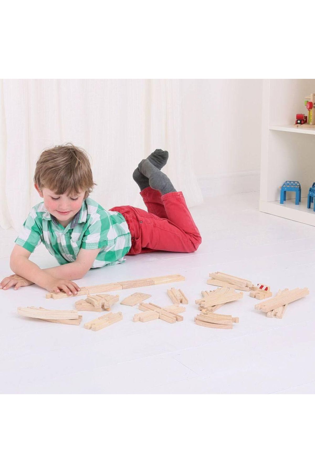 BigJigs-Set sine pentru circuit feroviar 5