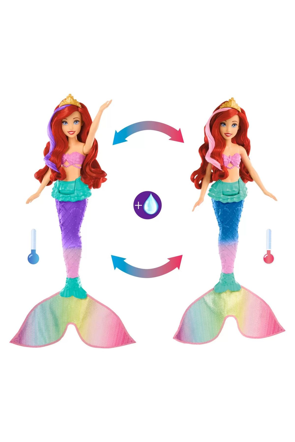 mattel-Disney Princess Papusa Printesa Ariel Sirena 3
