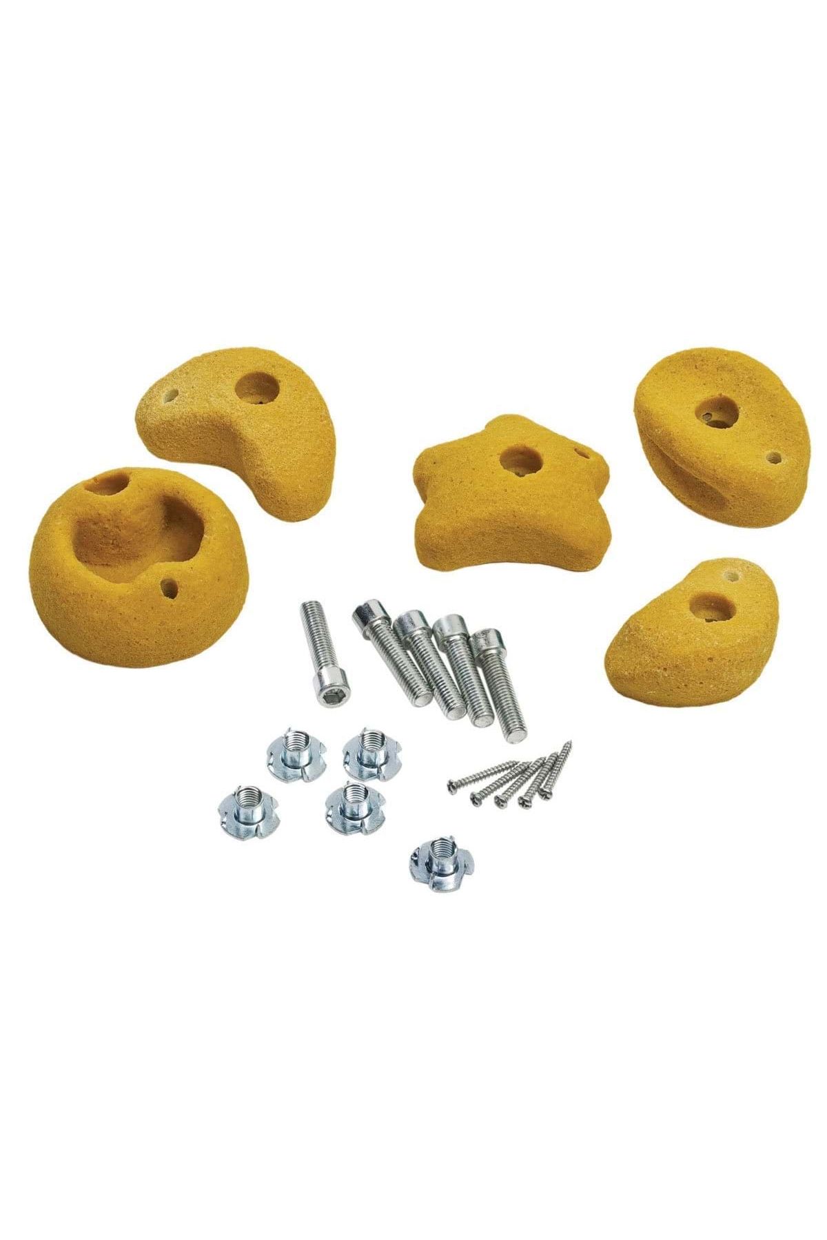 KBT Set Pietre De Catarat Mic - Galben - One Size