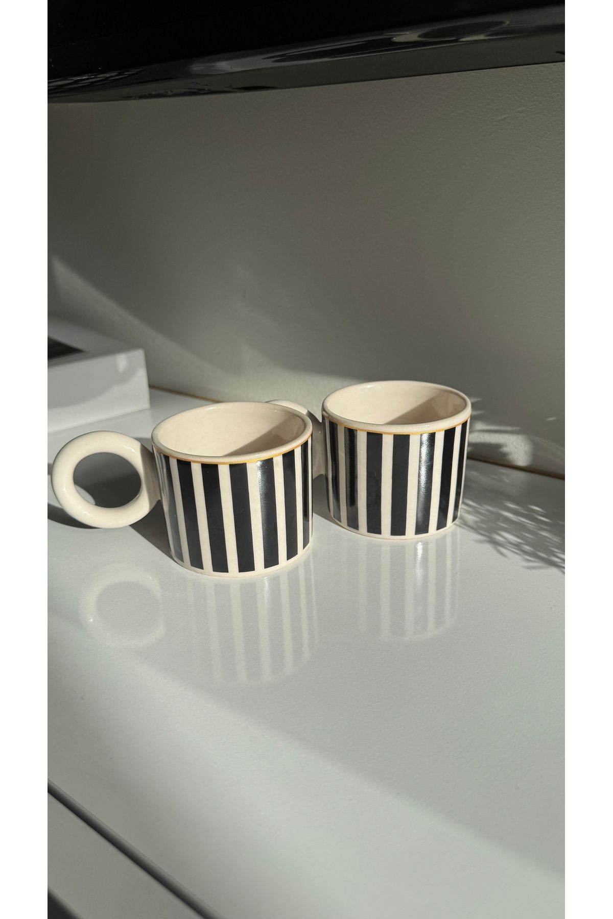 Karat Home-Piano Set of 2 Coffee Cups 2