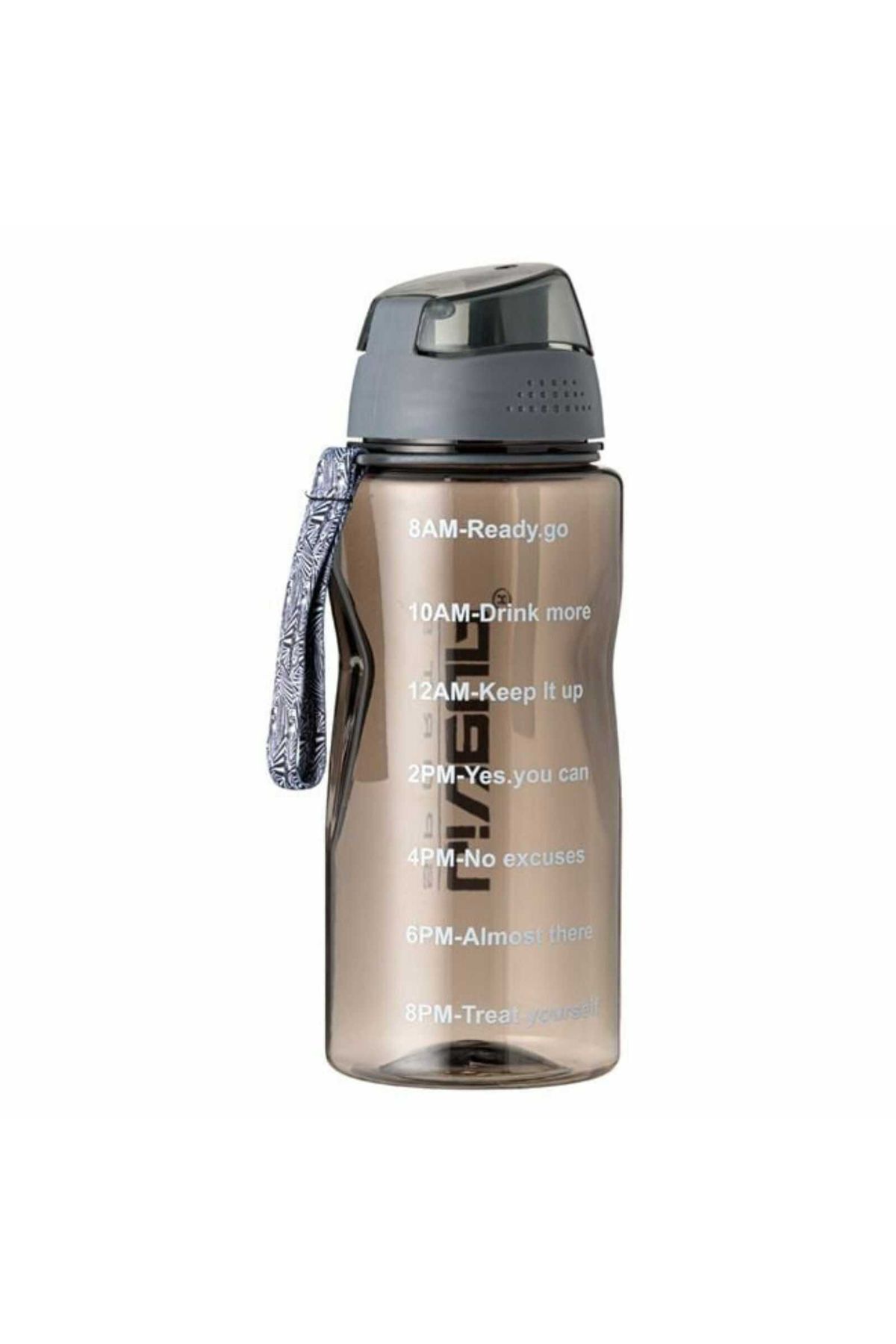 Micostore Sticla De Apa Motivationala, 600 Ml, Reutilizabila, Portabila - One Size