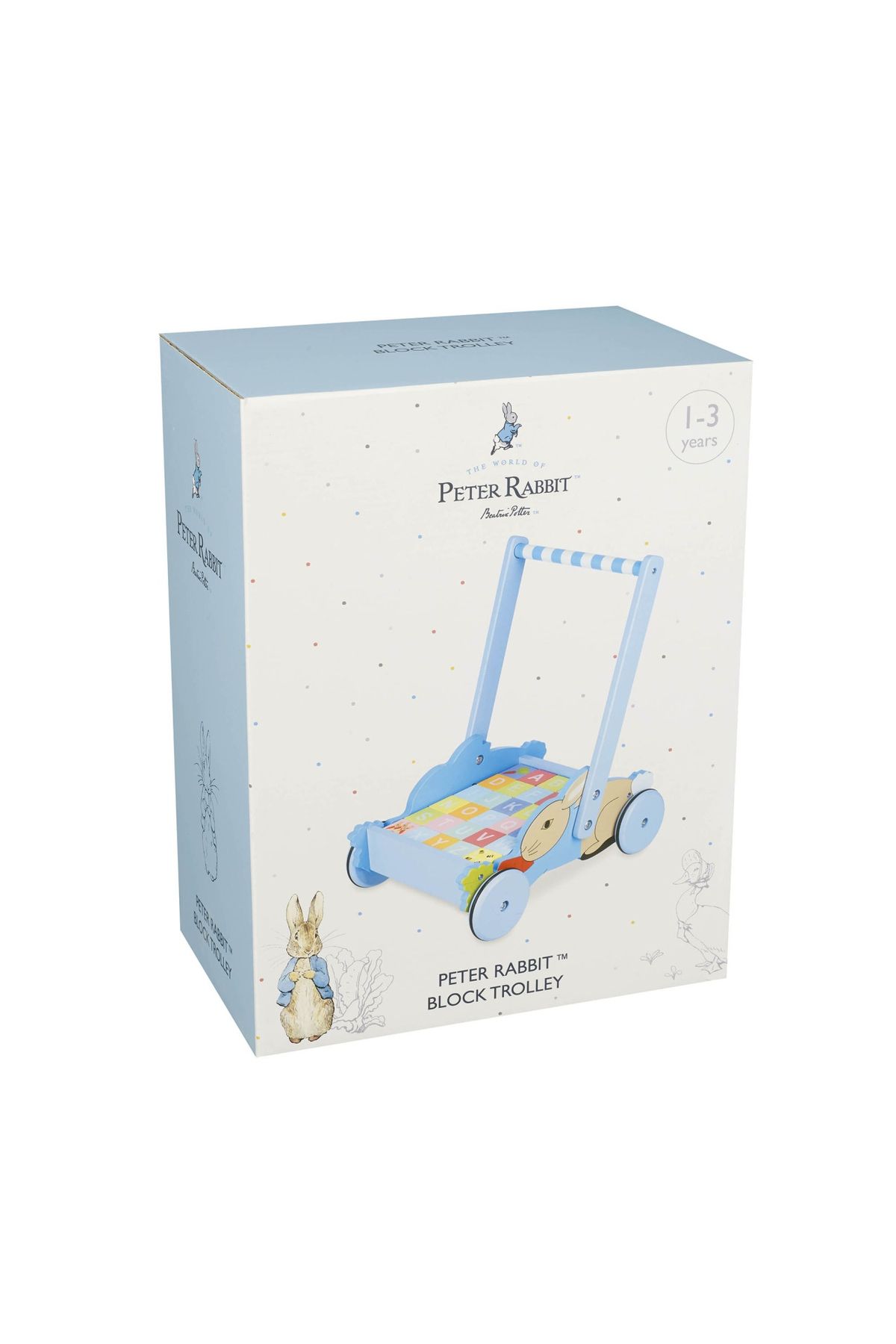 Orange Tree Toys-Peter Rabbit Cube Trolley 1