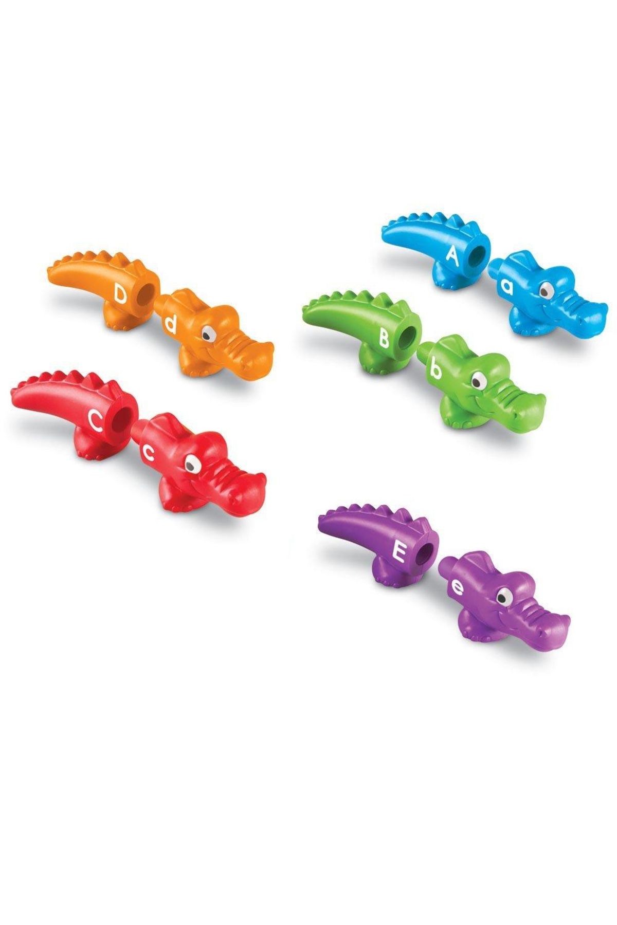 Learning Resources-Snap-n-learn ® Combină și Învață ® Alfabetul Crocodilului 4
