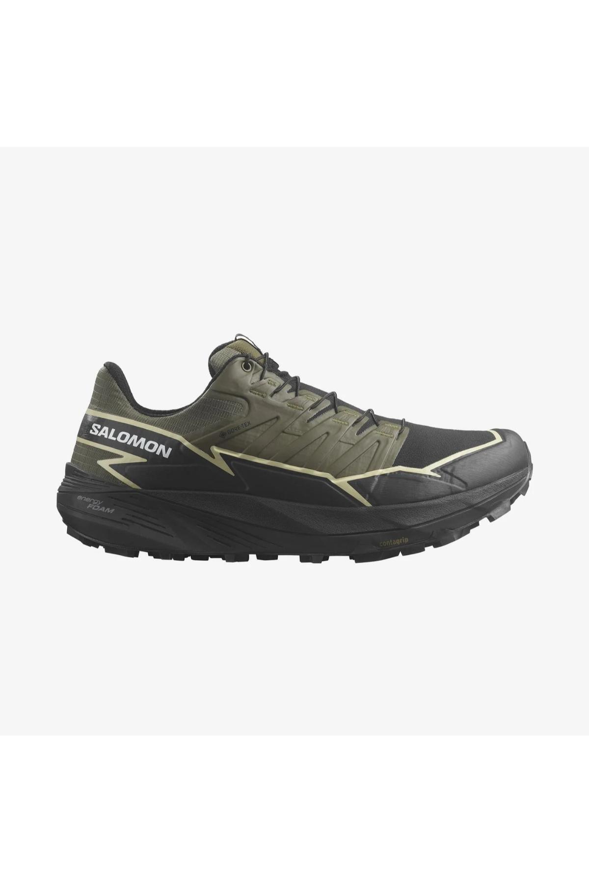 سالومون کفش ورزشی ضد آب Thundercross GTX به رنگ خاکی-مشکی مدل Vol473834